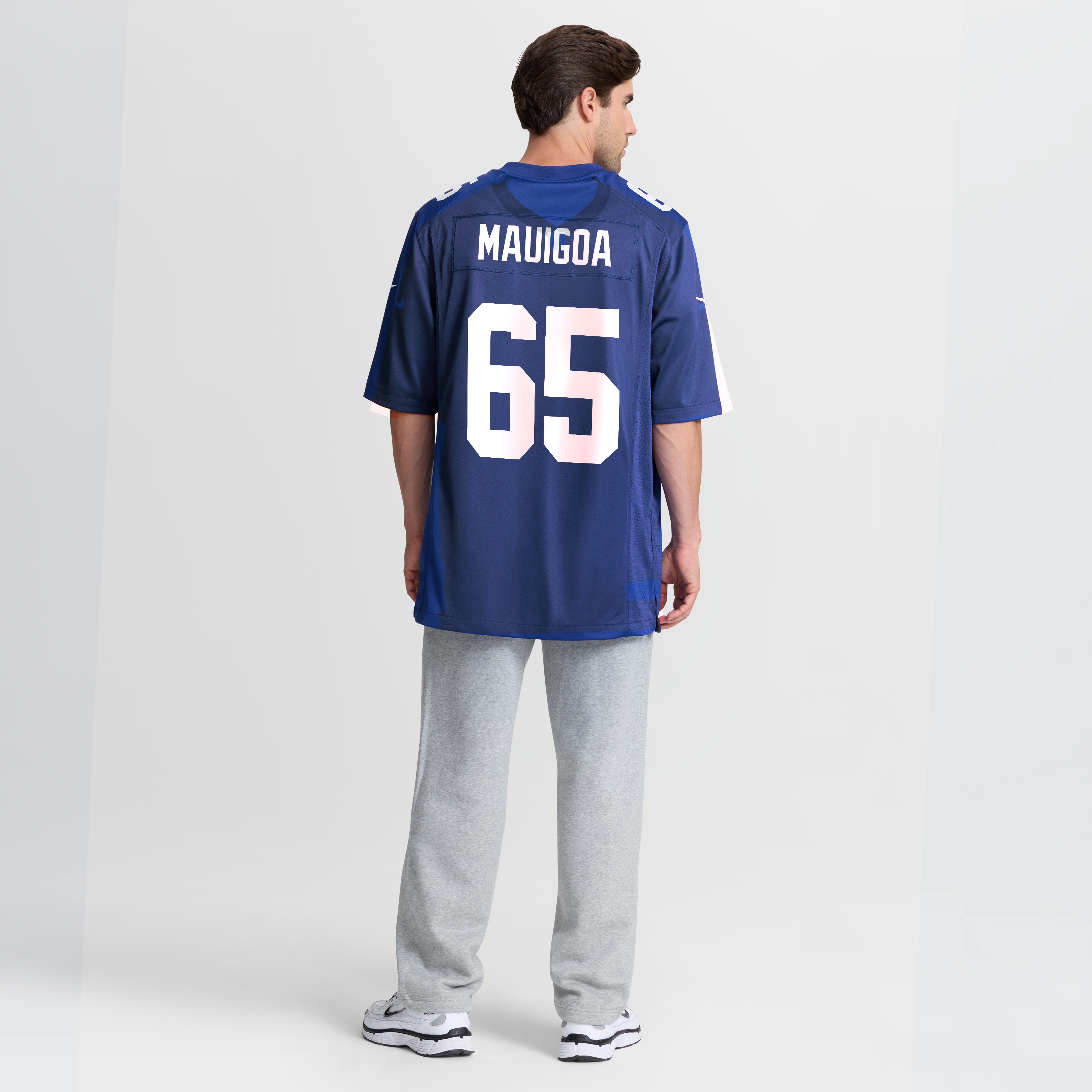 Round Pick No New York Giants Game Jersey Royal NFL Football Fan Wear
