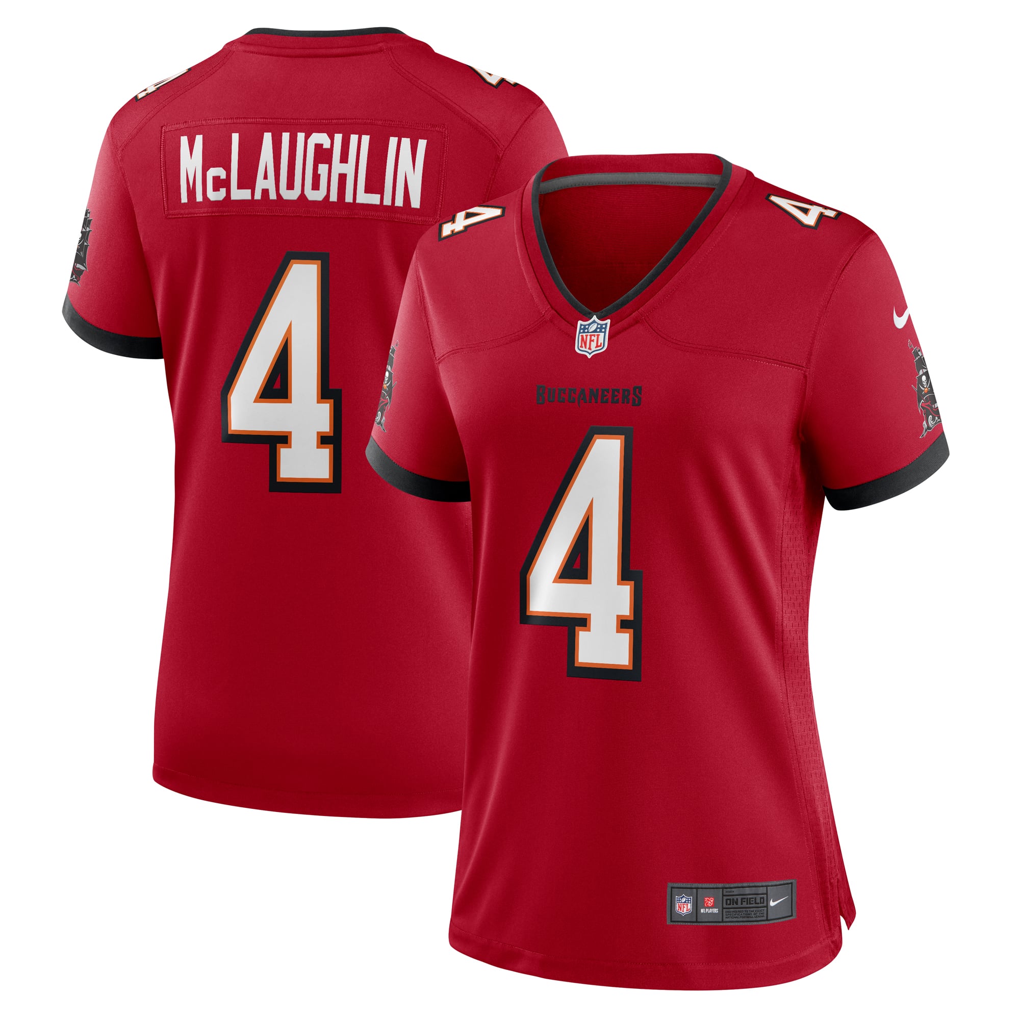Chase McLaughlin Tampa Bay Buccaneers Player Jersey Red NFL Football Fan Wear