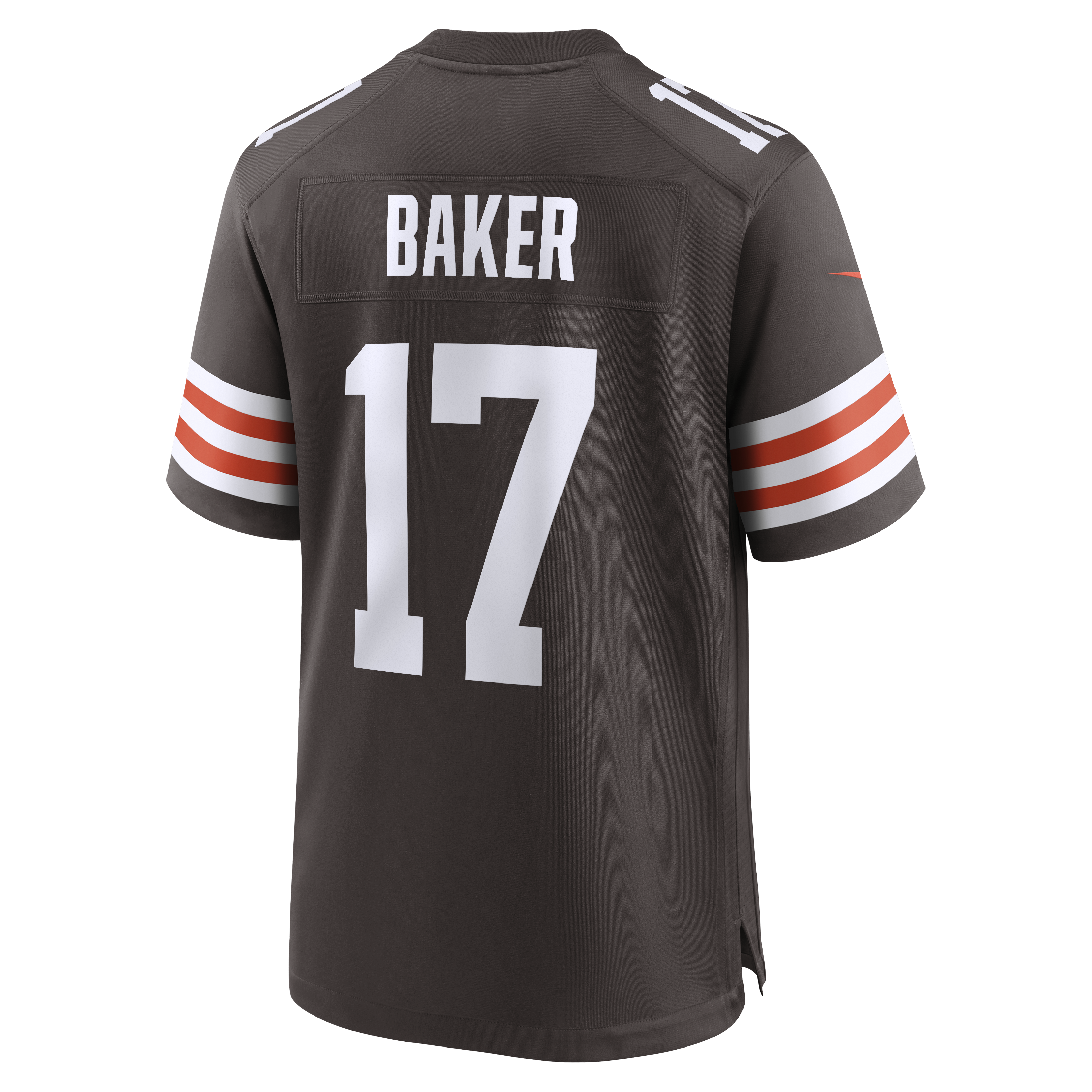 Jerome Baker Cleveland Browns Game Jersey Brown NFL Football Fan Wear Jerome Baker