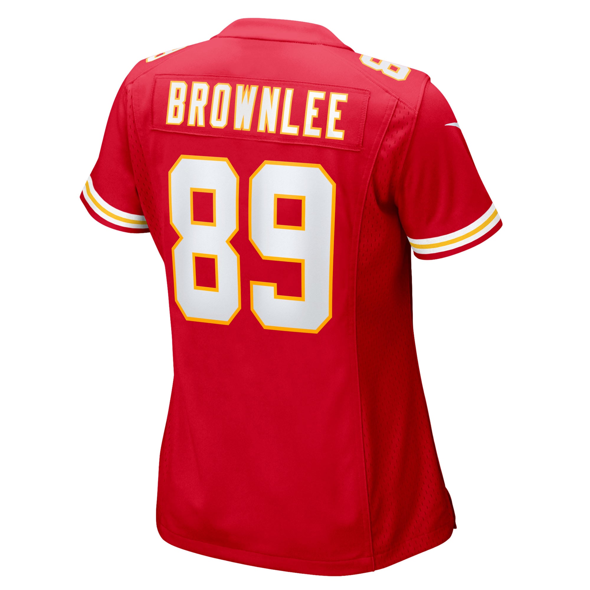 Jason Brownlee Kansas City Chiefs Game Jersey Red NFL Football Fan Wear