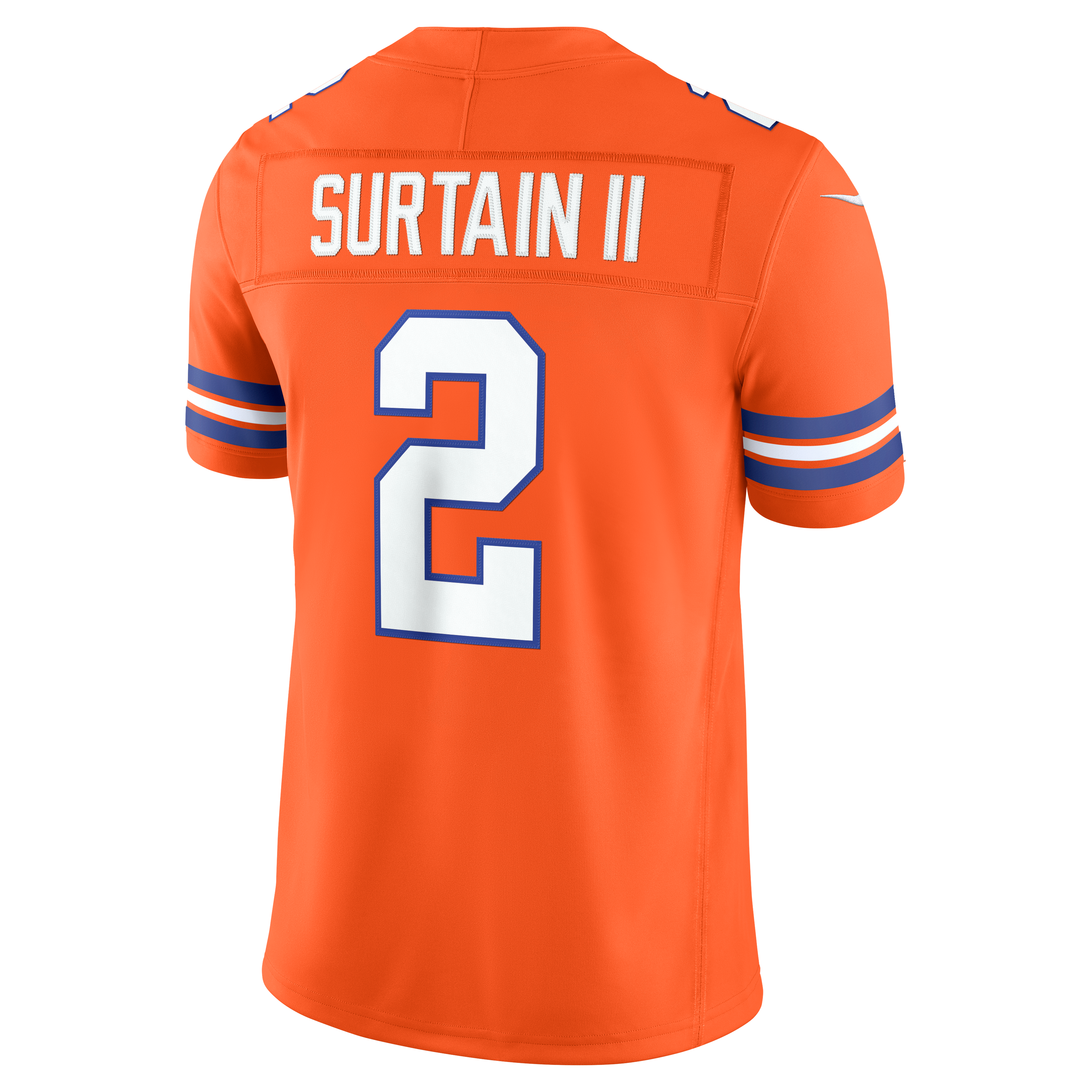 Pat Surtain Denver Broncos Alternate Jersey Orange NFL Football Fan Wear
