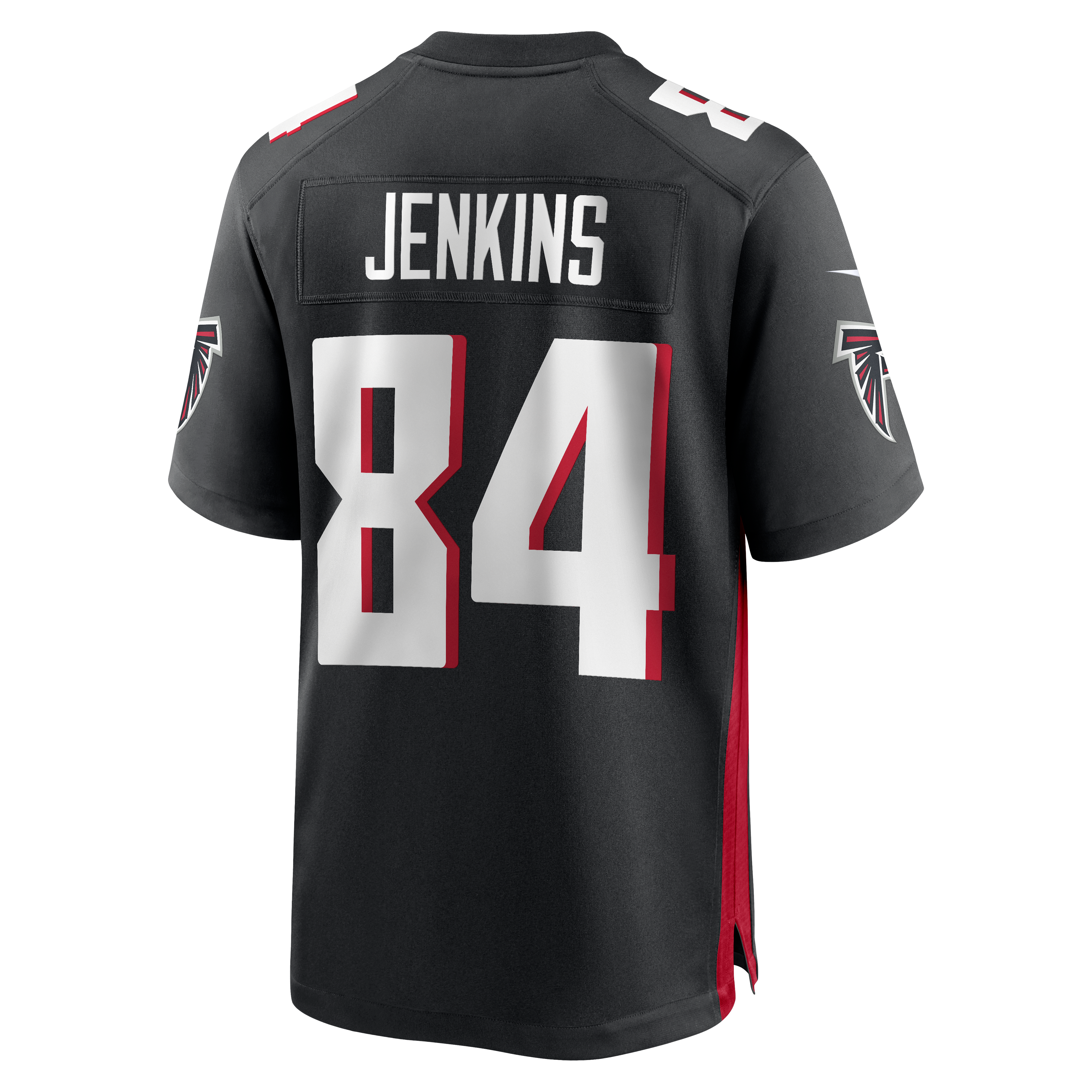 Alfred Jenkins Retired Atlanta Falcons Player Jersey Black NFL Football Fan Wear