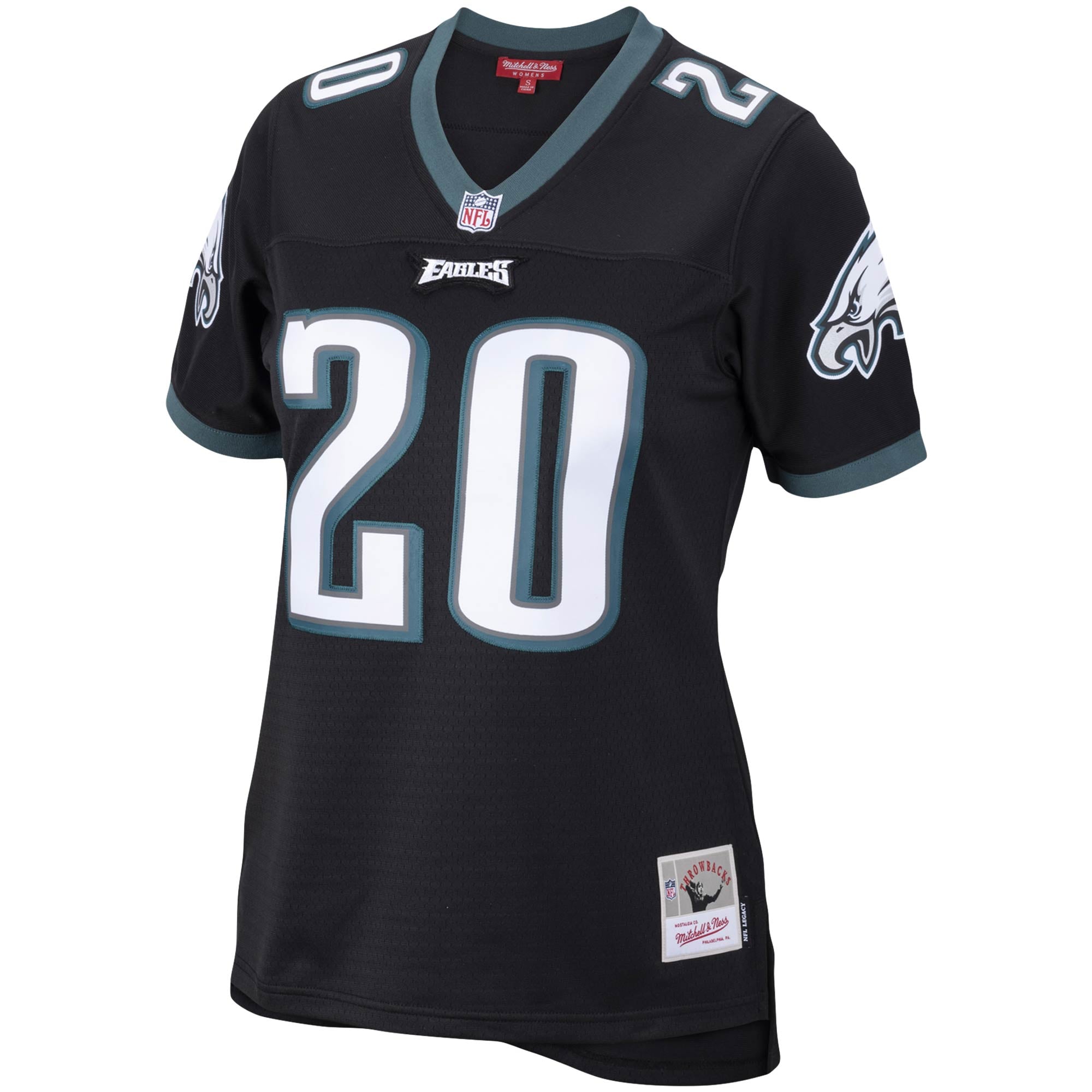 Big Tall Retired Philadelphia Eagles Player Jersey Black NFL Football Fan Wear