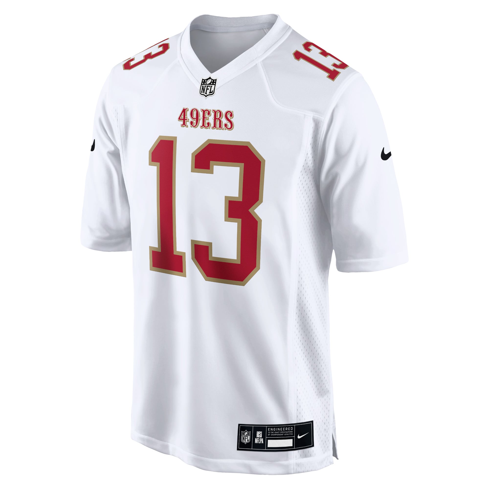 Brock Purdy Tundra San Francisco 49ers Game Jersey White NFL Football Fan Wear