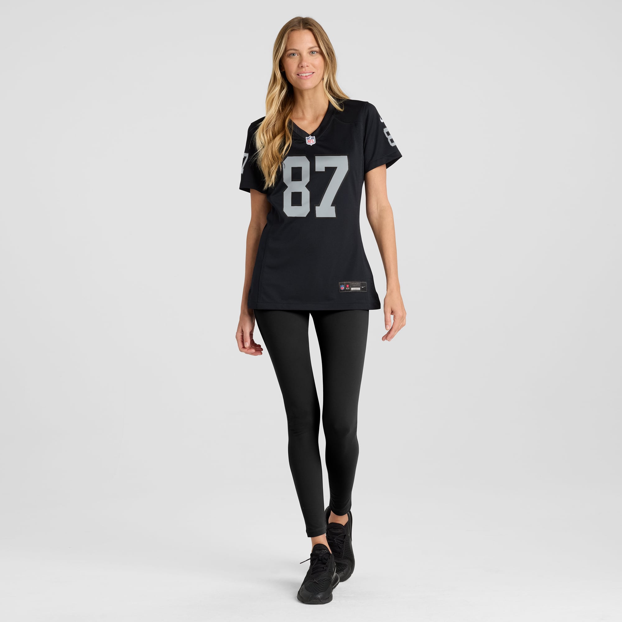 Michael Mayer Las Vegas Raiders Game Jersey Black NFL Football Fan Wear Michael Mayer