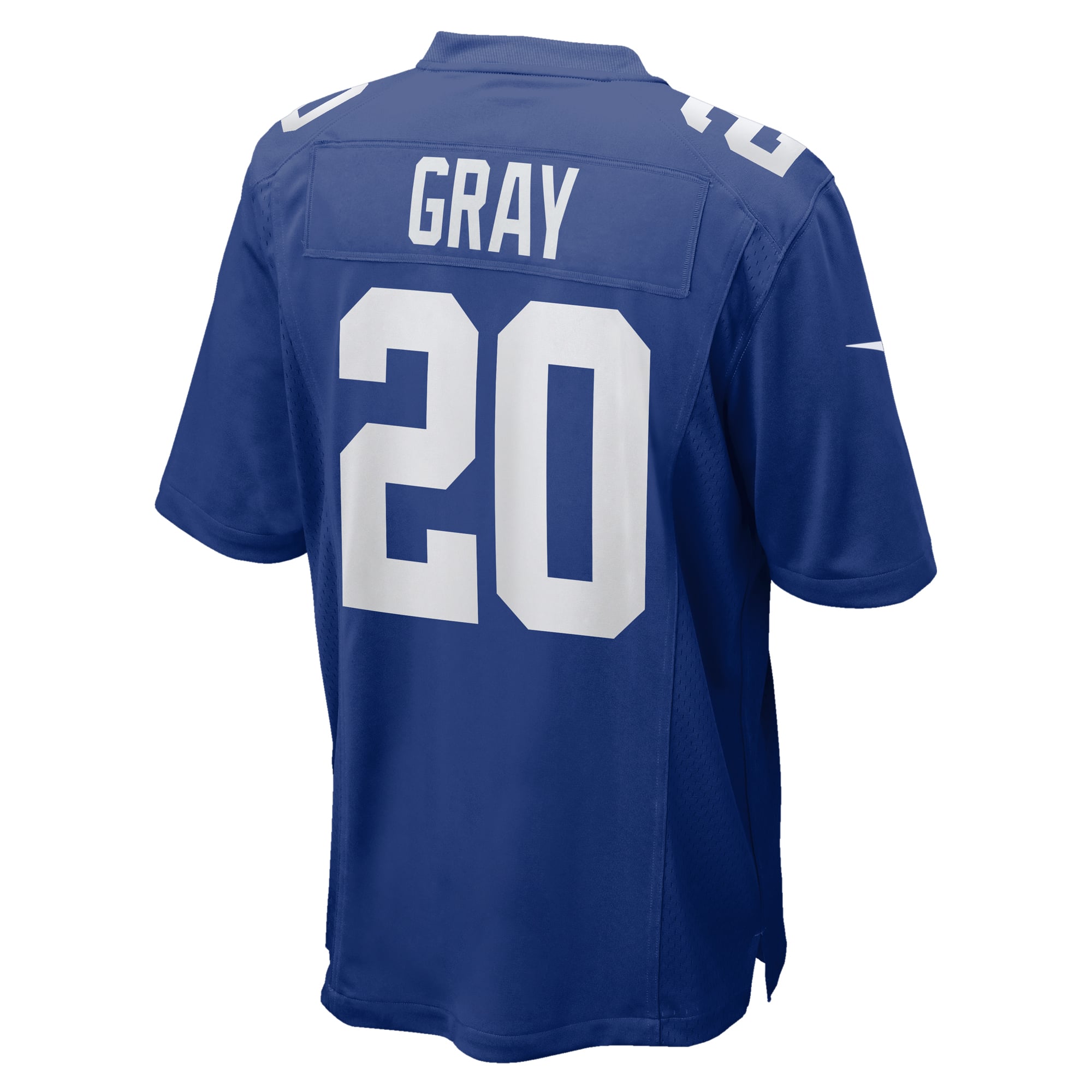Eric New York Giants Game Jersey Gray NFL Football Fan Wear Eric