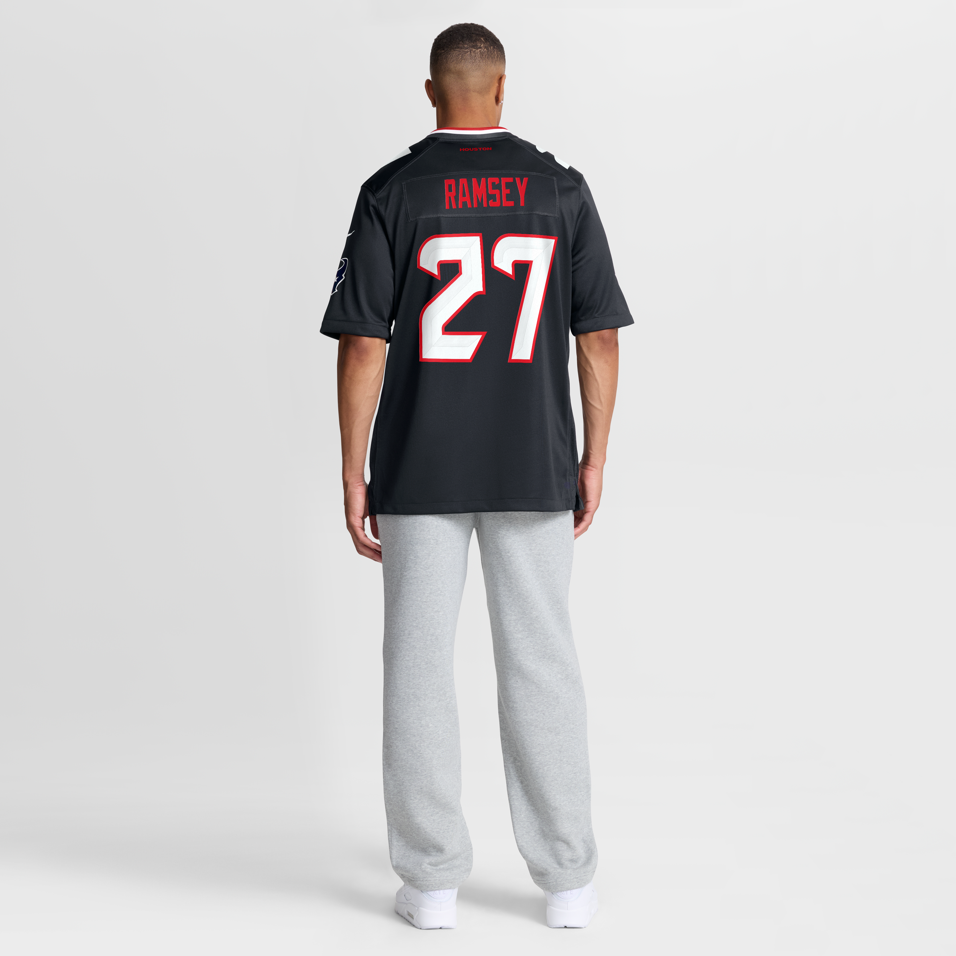 Kamari Ramsey Houston Texans Game Jersey Navy NFL Football Fan Wear