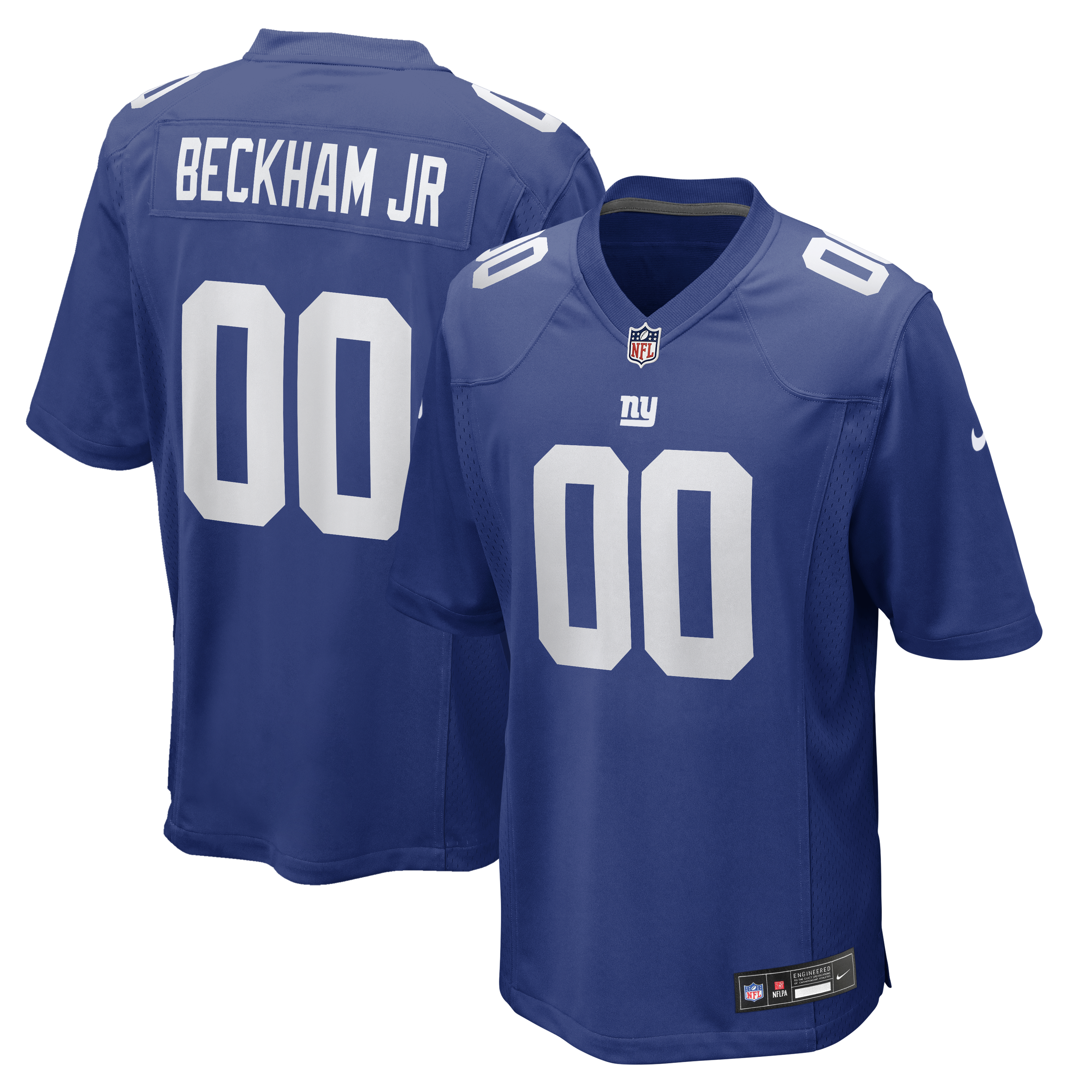 Odell Beckham Jr New York Giants Game Jersey Royal NFL Football Fan Wear