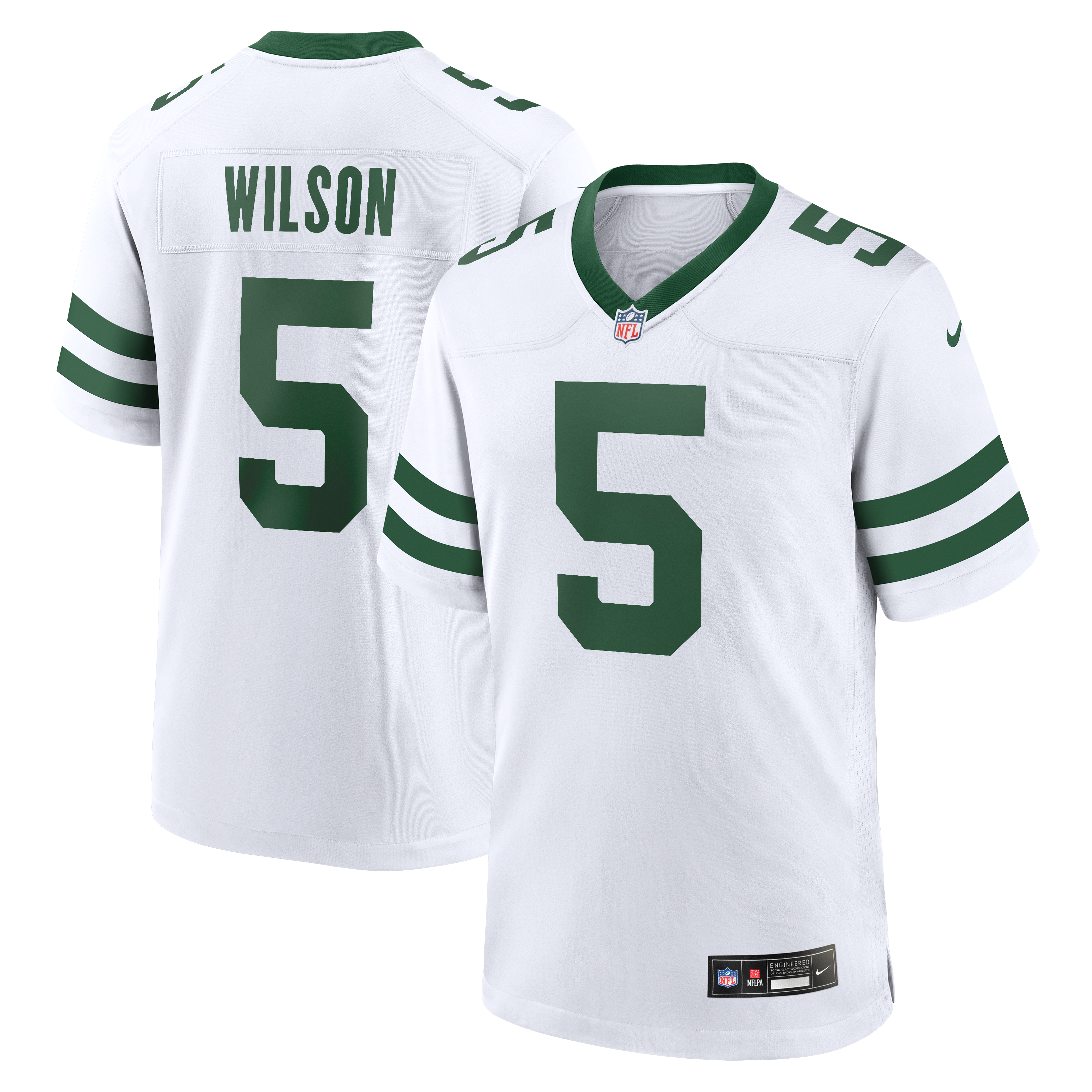 Spotlight Zach Wilson New York Jets Limited Jersey White NFL Football Fan Wear