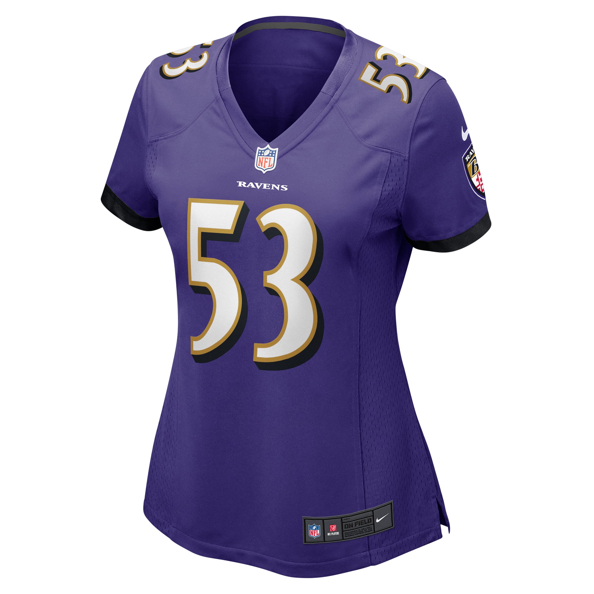 Kyle Van Noy Baltimore Ravens Game Jersey Purple NFL Football Fan Wear Kyle Van Noy