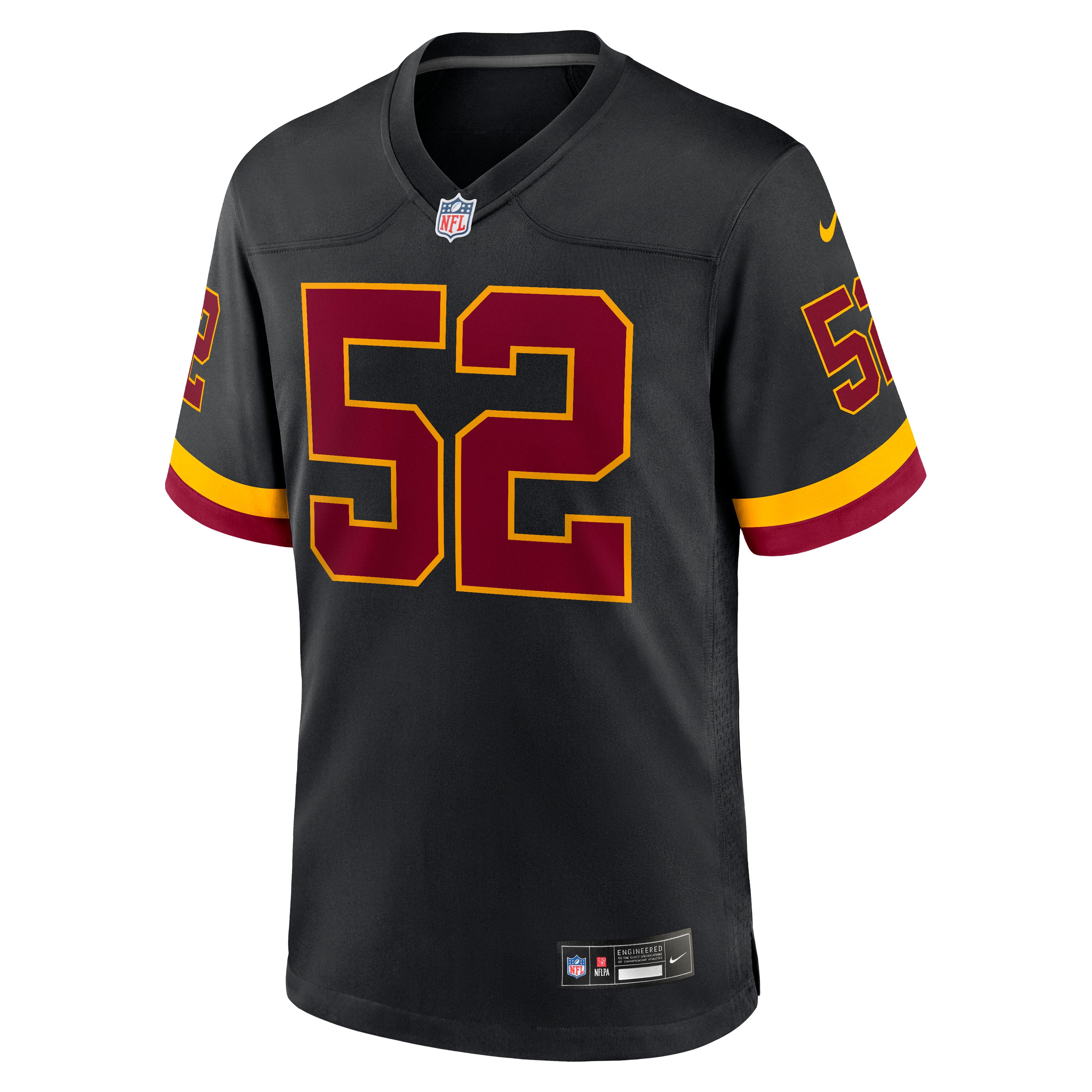 Sonny Styles Washington Commanders Player Jersey Black NFL Football Fan Wear Sonny Styles