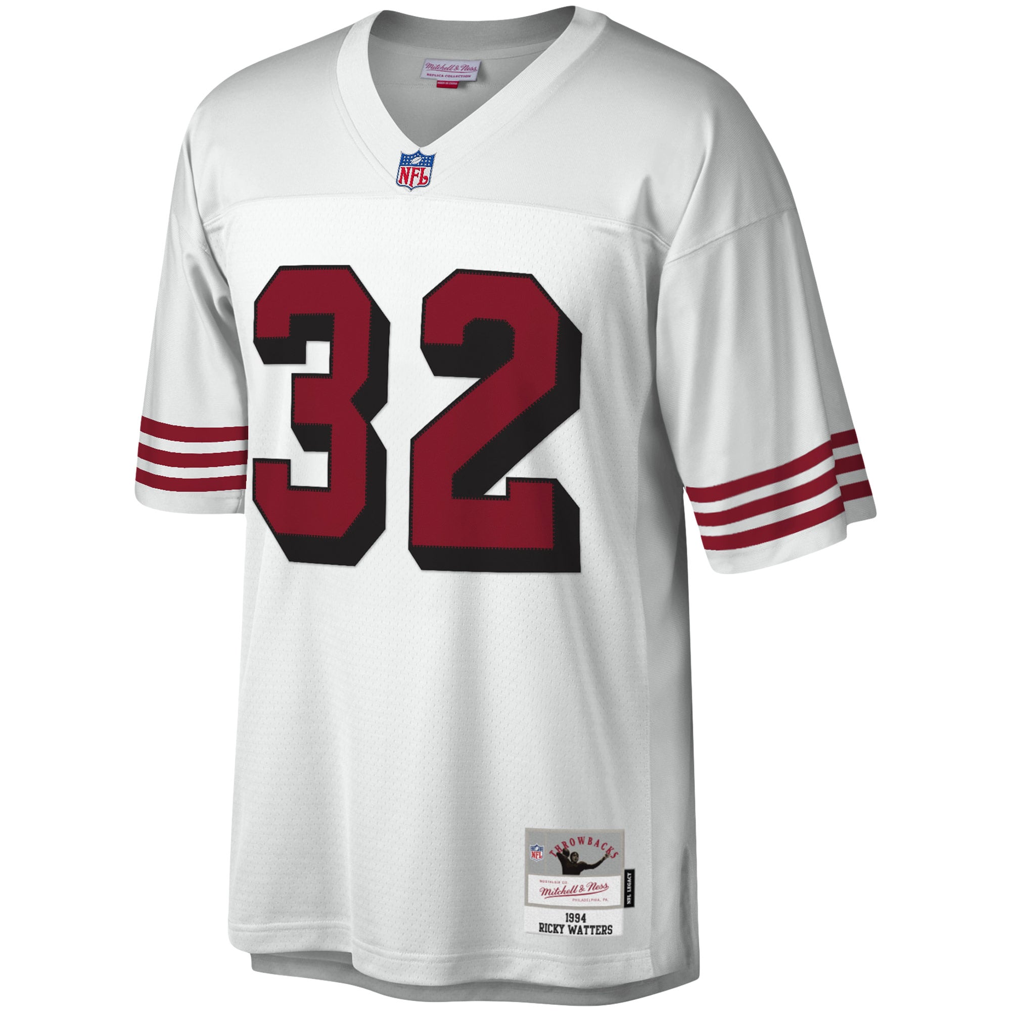 Ricky Watters San Francisco 49ers Replica Jersey White NFL Football Fan Wear