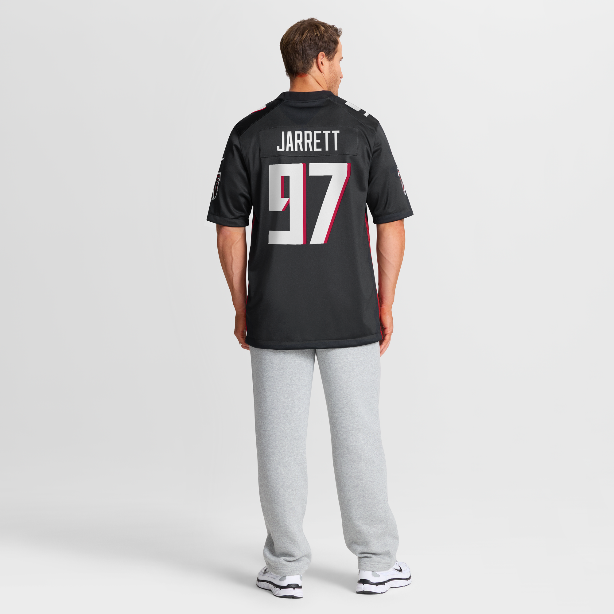 Grady Jarrett Atlanta Falcons Player Jersey Black NFL Football Fan Wear