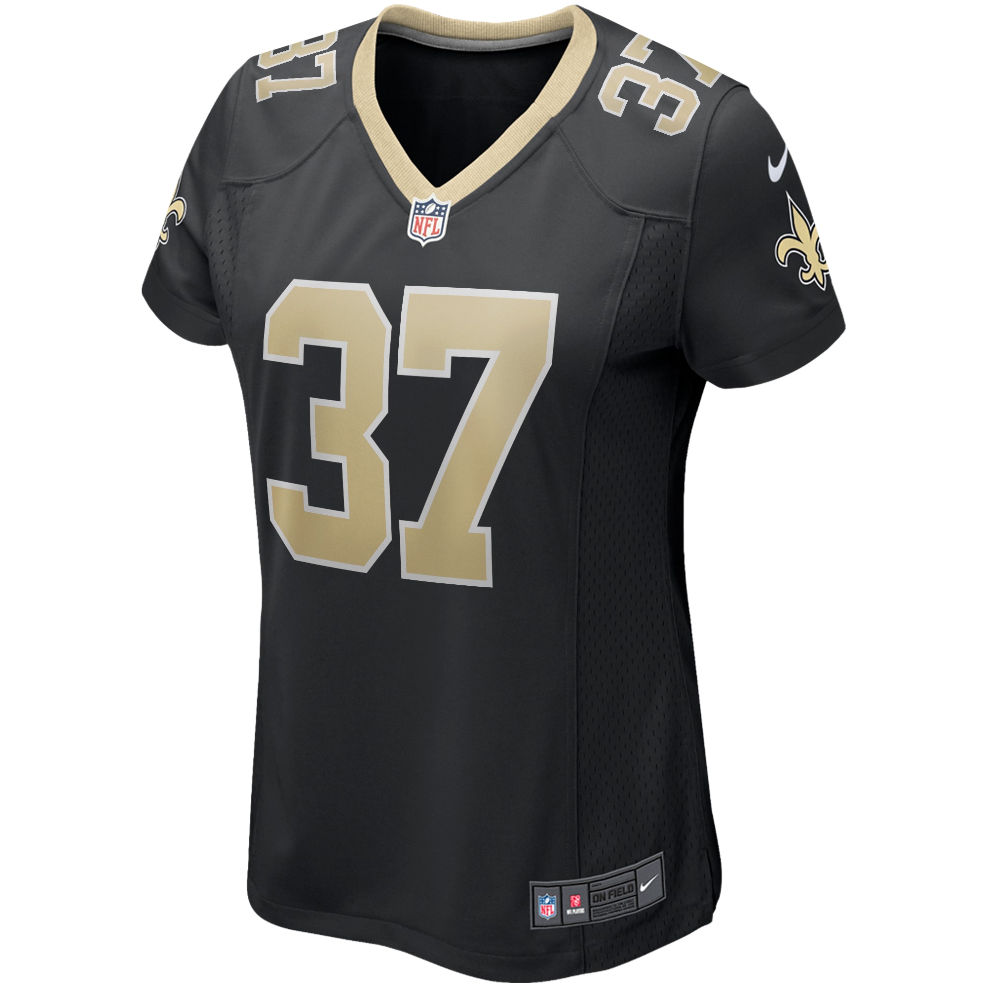 Steve Gleason Retired New Orleans Saints Player Jersey Black NFL Football Fan Wear