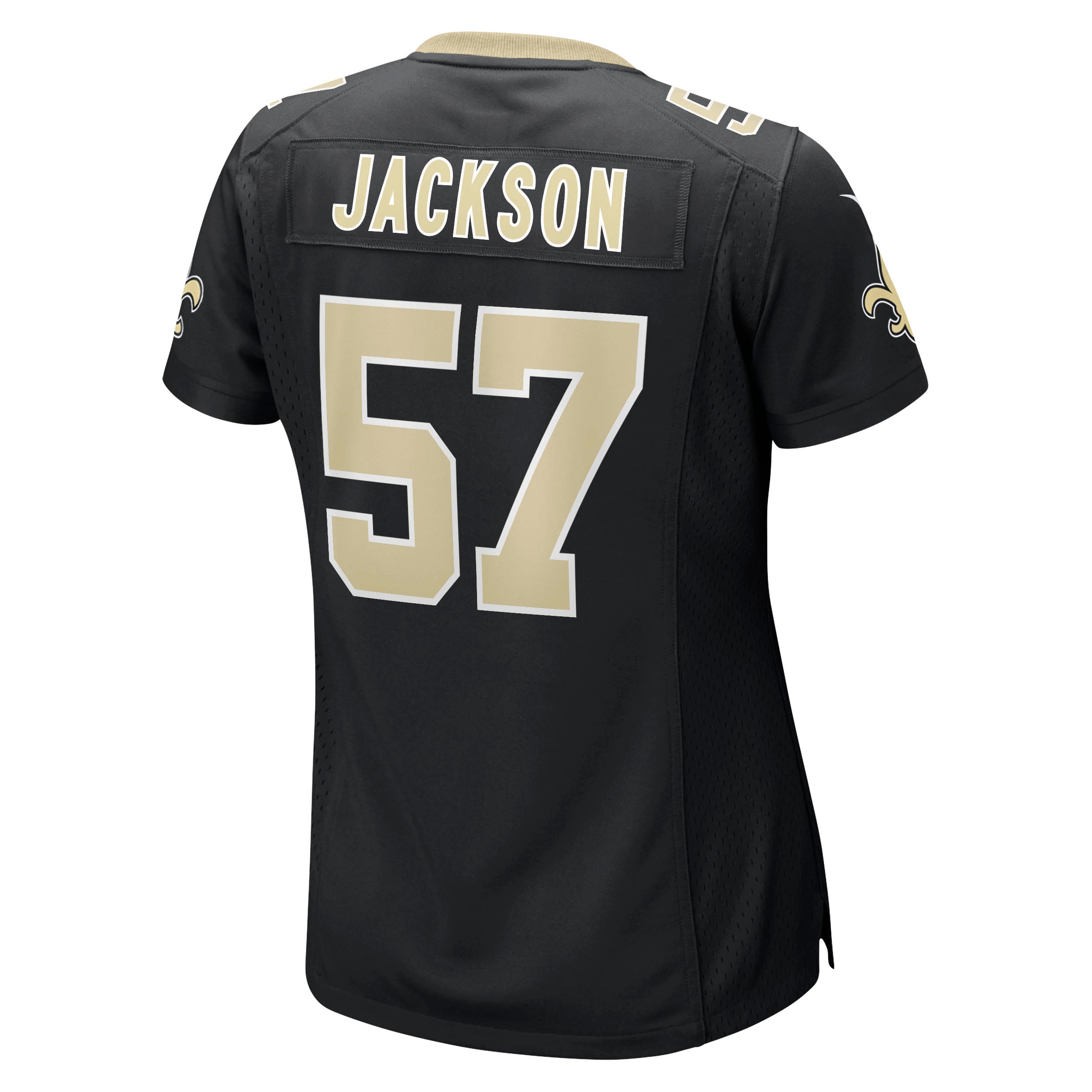 Rickey Jackson Retired New Orleans Saints Player Jersey Black NFL Football Fan Wear