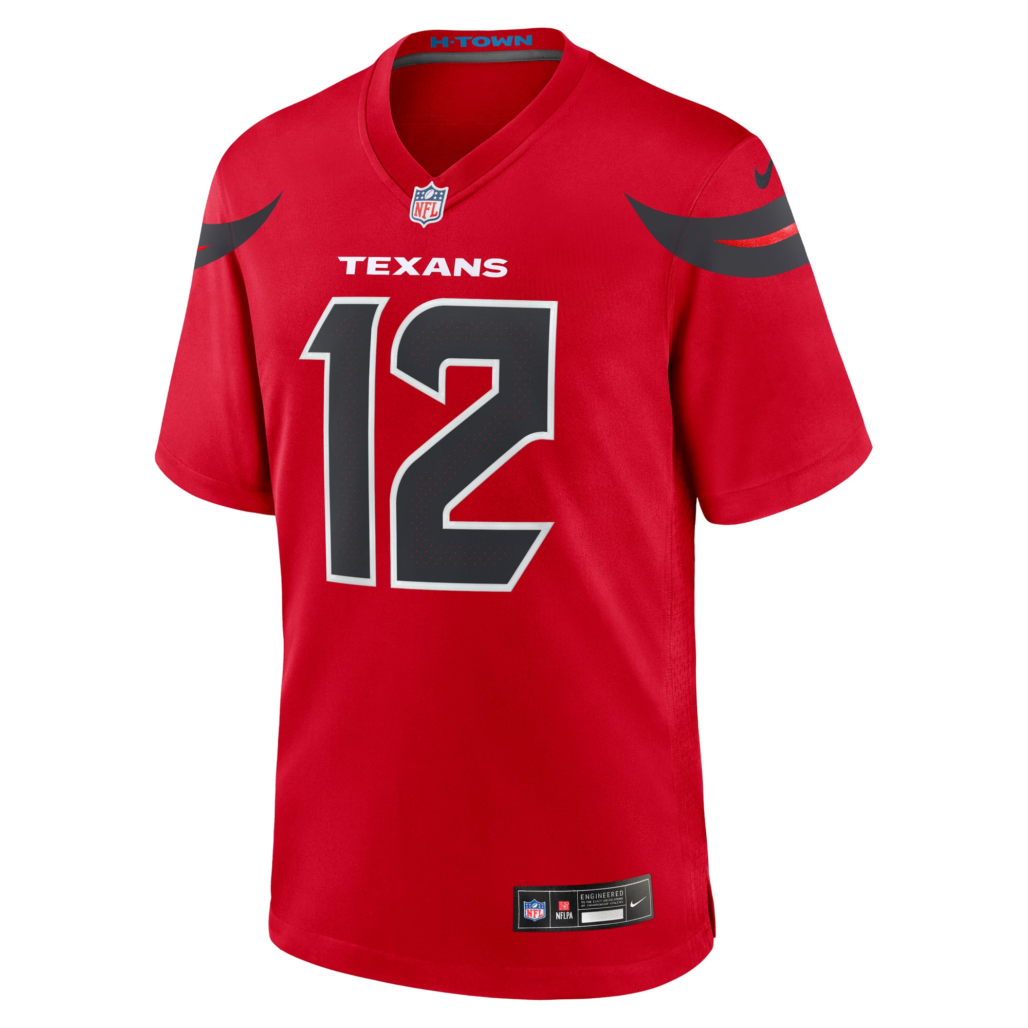 Nico Collins Houston Texans Game Jersey Red NFL Football Fan Wear
