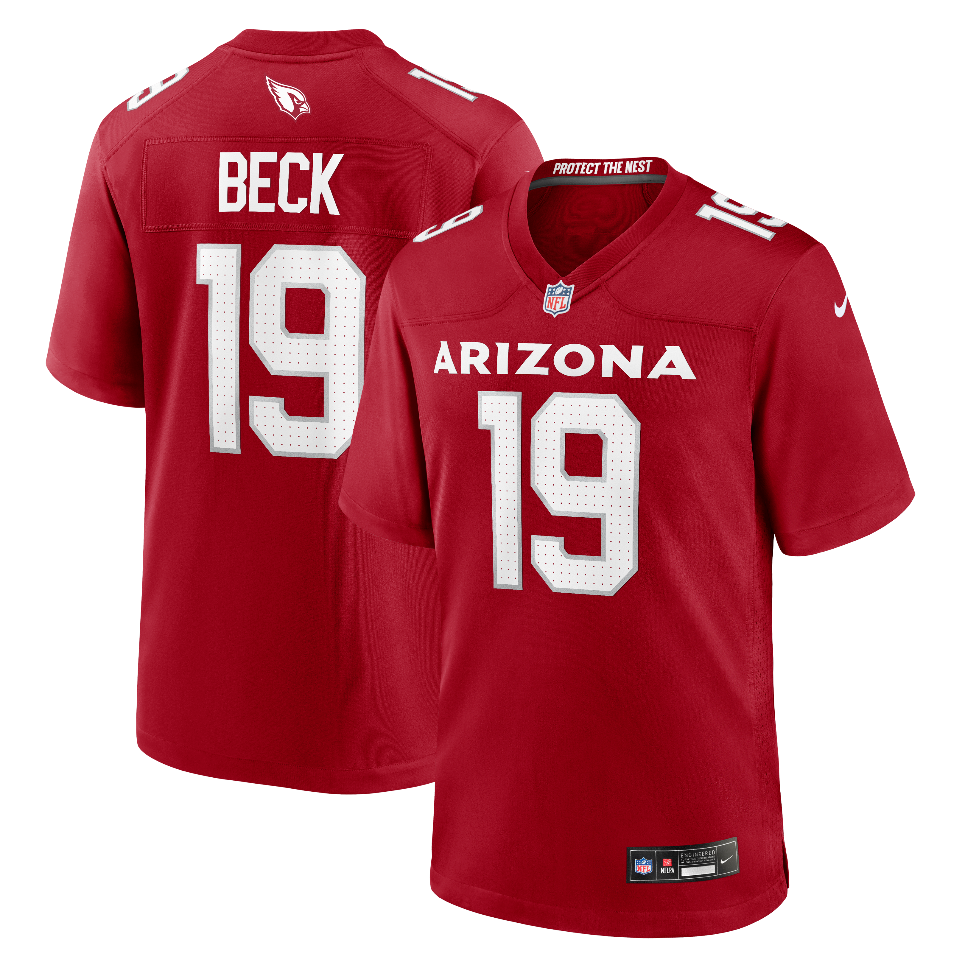 Carson Beck Arizona Cardinals Game Jersey Cardinal NFL Football Fan Wear Carson Beck
