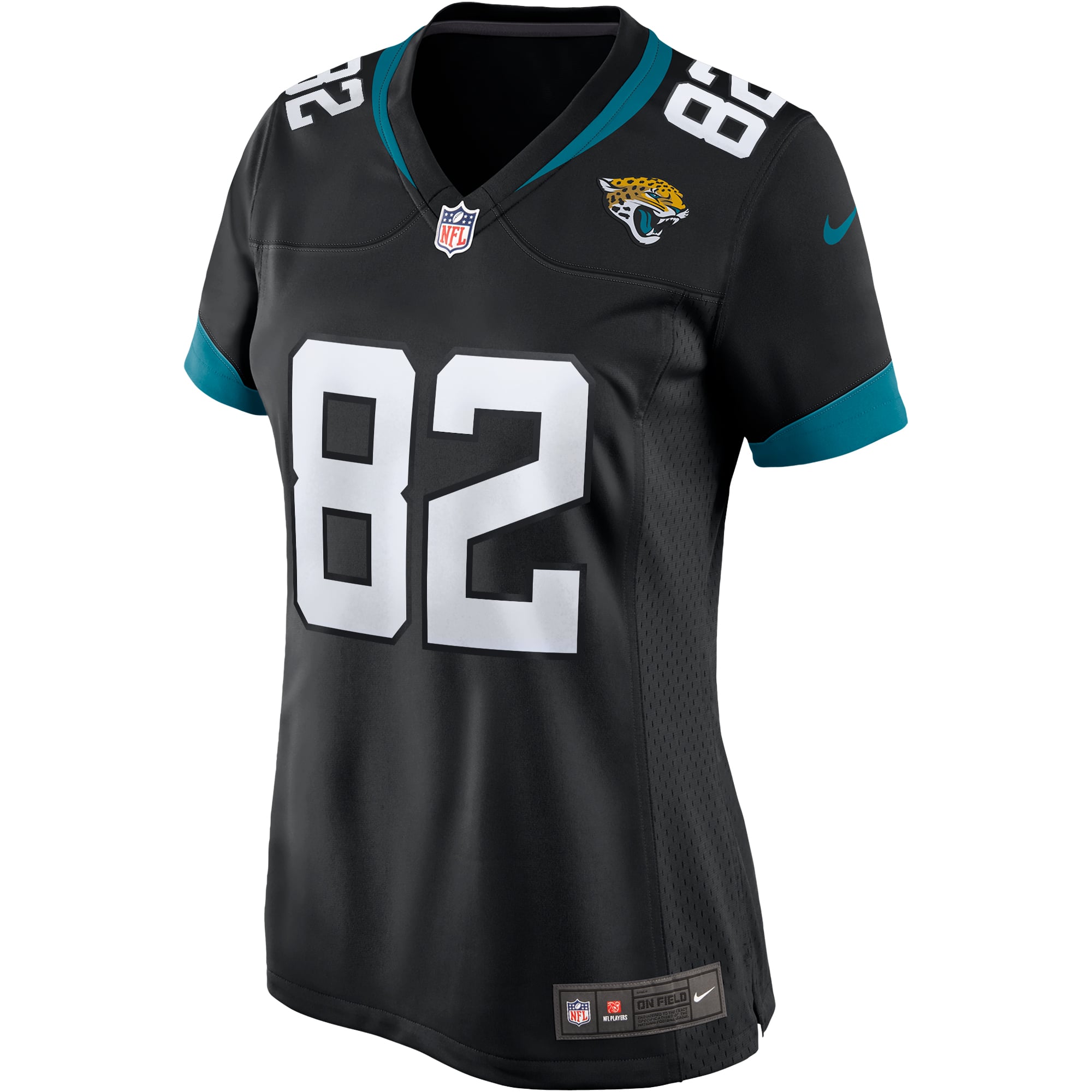 Retired Jimmy Smith Jacksonville Jaguars Player Jersey Black NFL Football Fan Wear