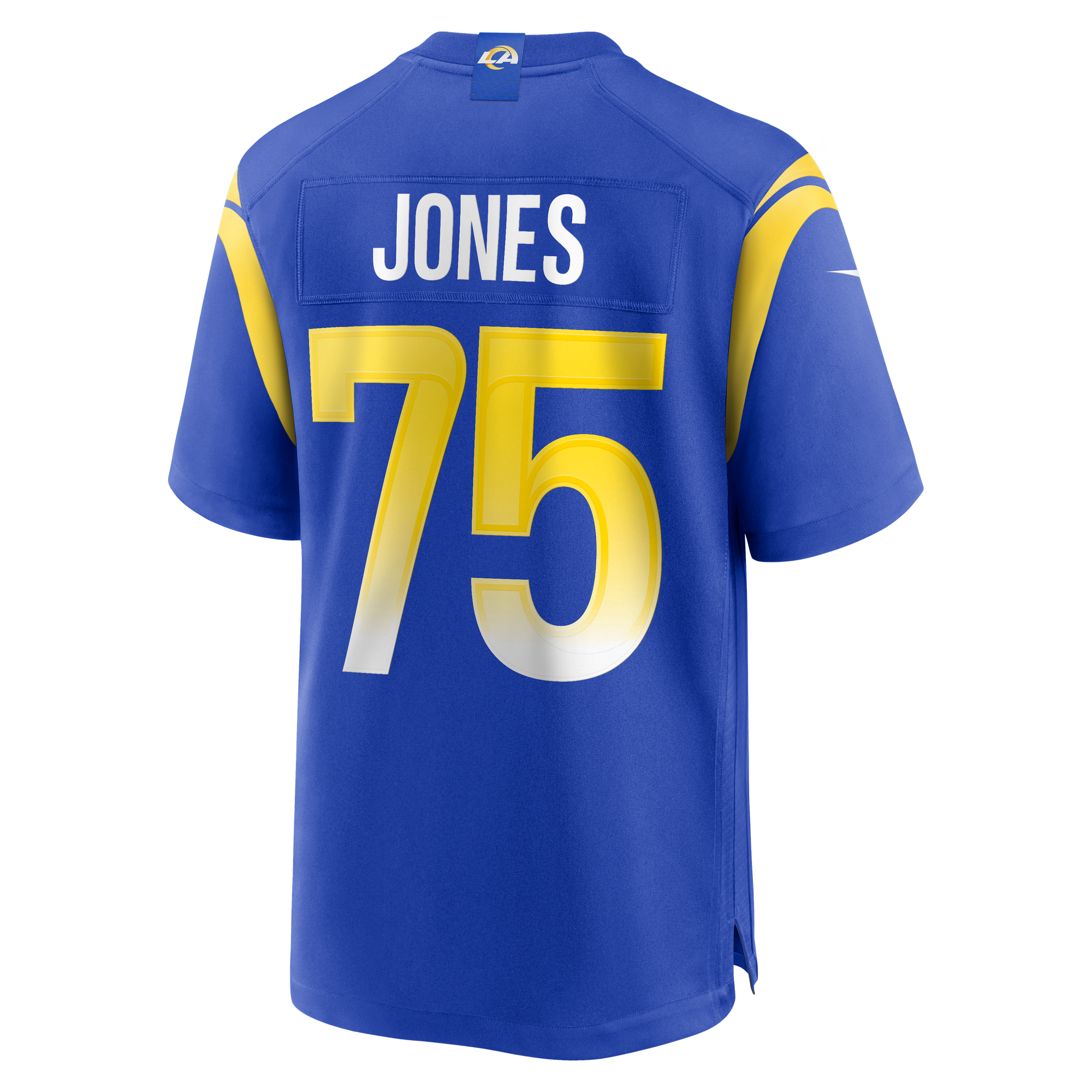 Deacon Jones Retired Los Angeles Rams Player Jersey Royal NFL Football Fan Wear