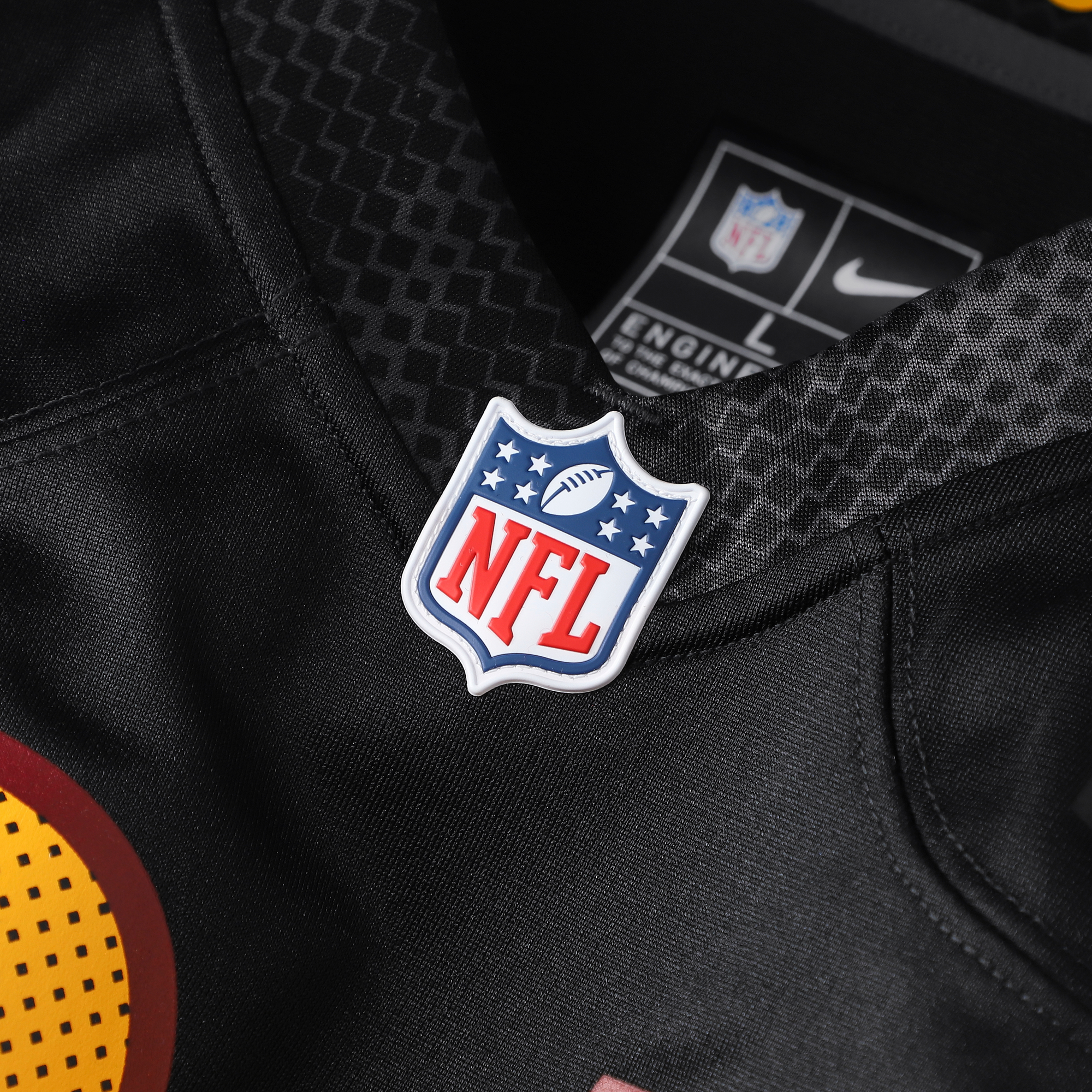Jayden Daniels Washington Commanders Player Jersey Black NFL Football Fan Wear