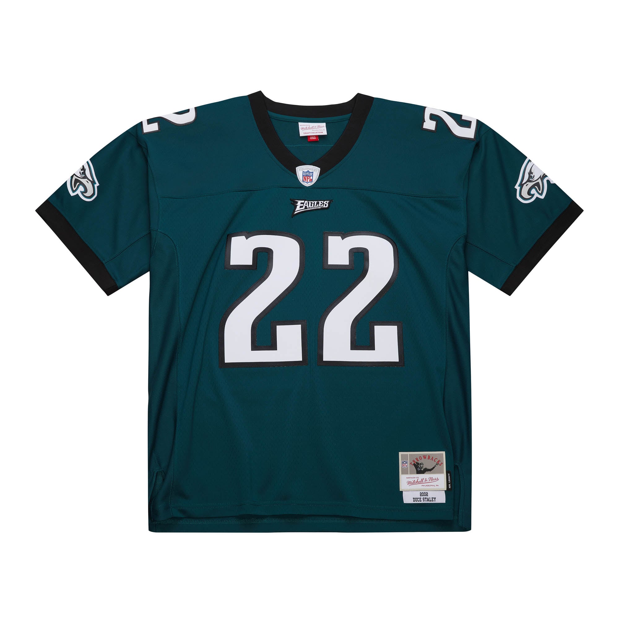 Duce Staley Mitchell Philadelphia Eagles Replica Jersey Midnight NFL Football Fan Wear