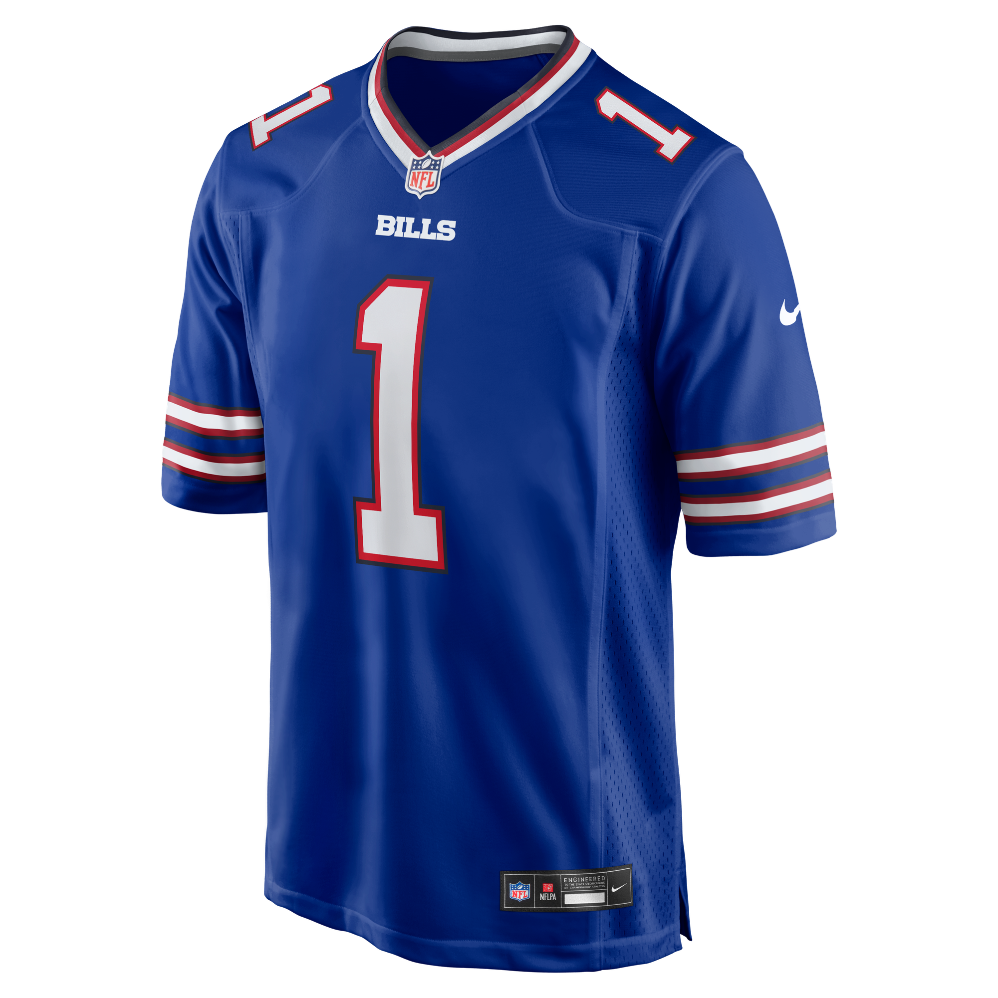 Buffalo Bills Game Jersey No.1 Royal NFL Football Fan Wear