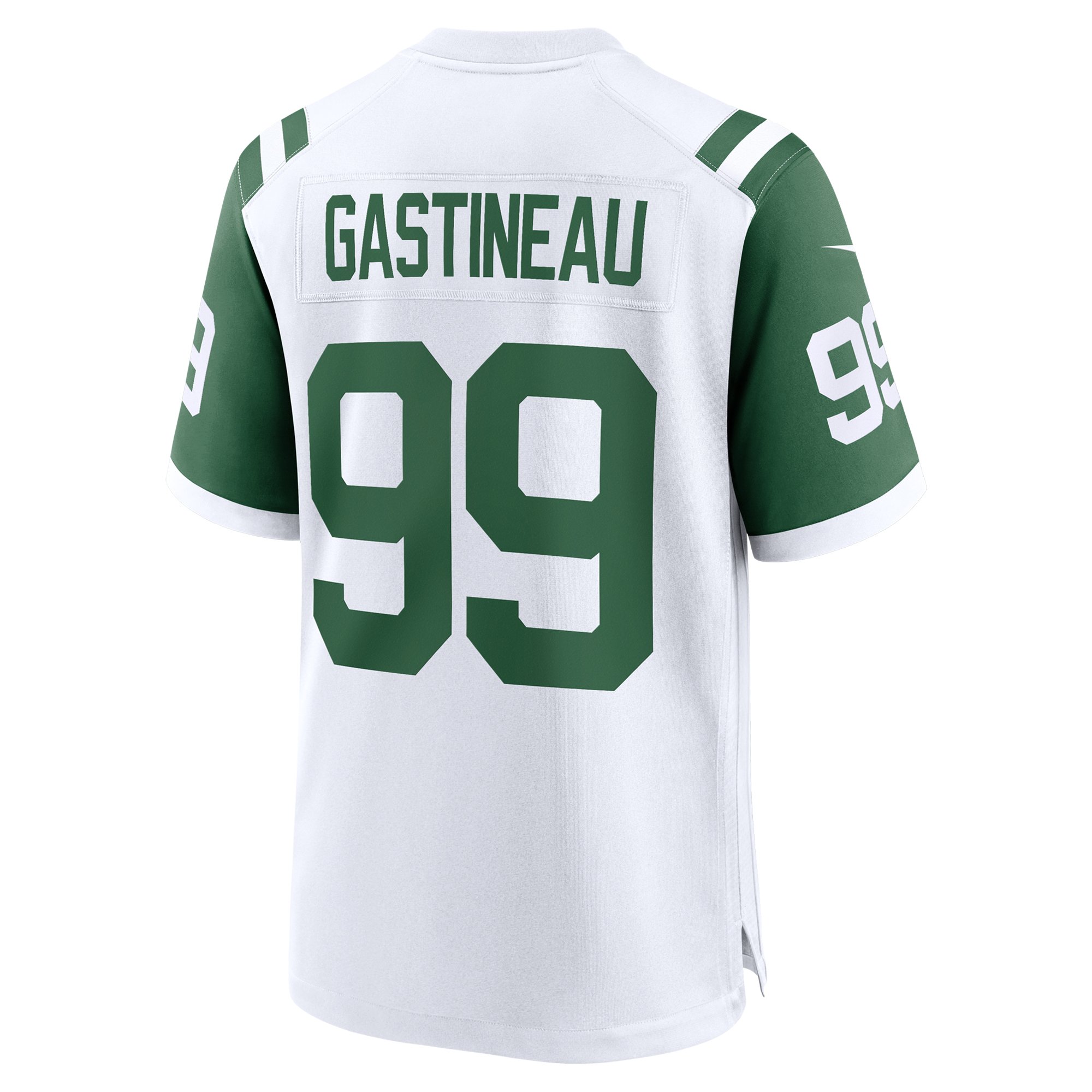 Mark Gastineau Retired New York Jets Game Jersey White NFL Football Fan Wear Mark Gastineau Retired