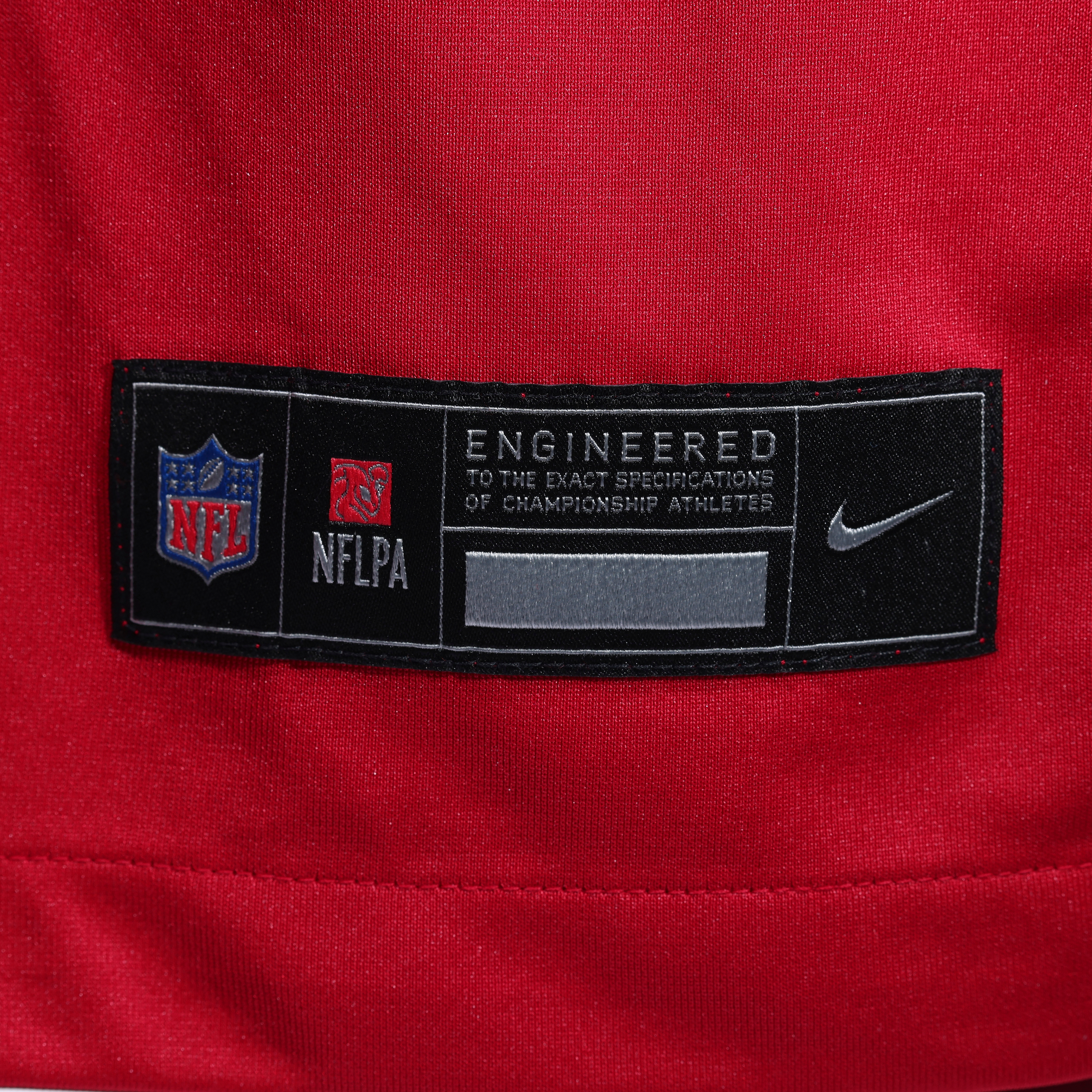 Mike Evans San Francisco 49ers Game Jersey Scarlet NFL Football Fan Wear