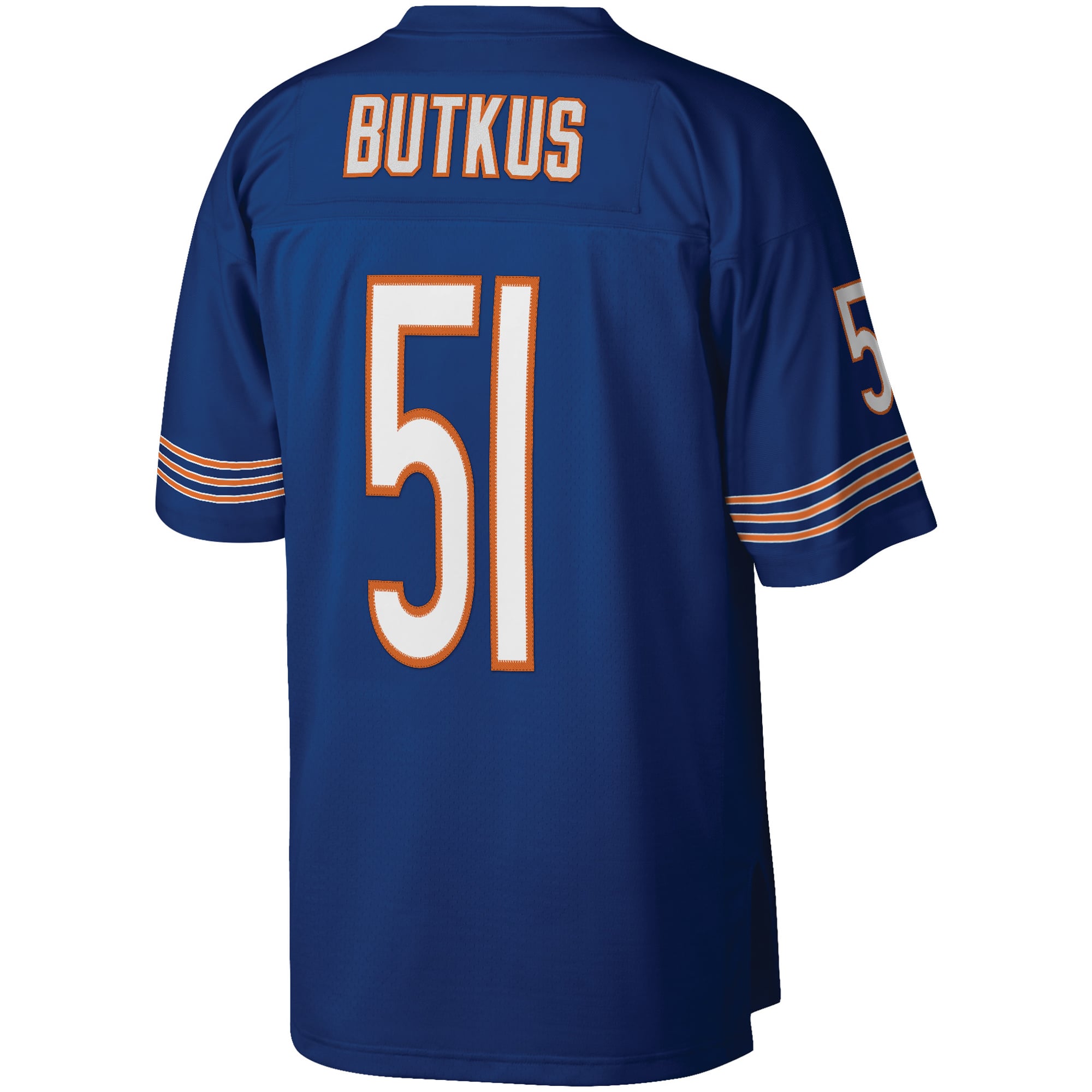 Big Tall Retired Chicago Bears Player Jersey Navy NFL Football Fan Wear