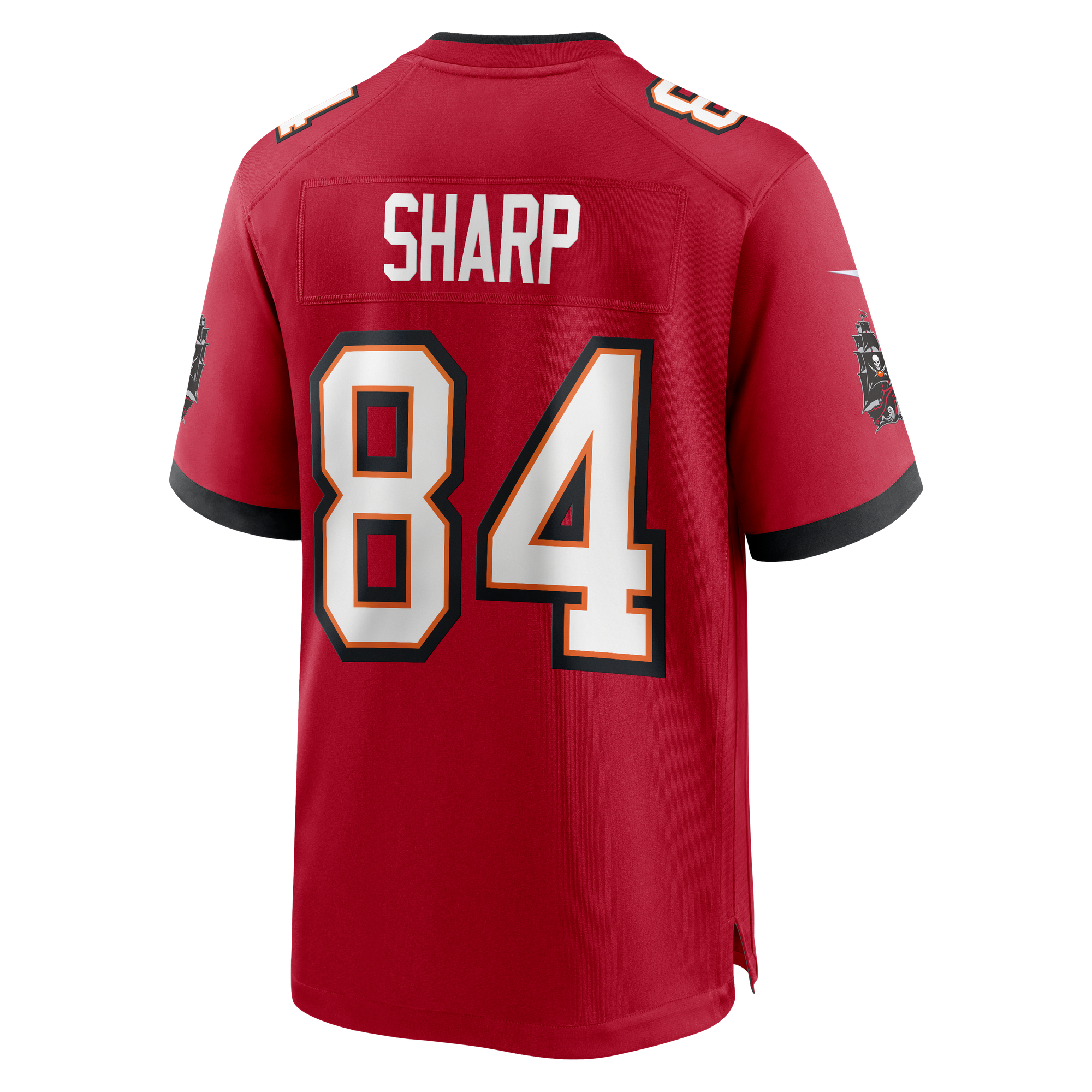 Bauer Sharp Tampa Bay Buccaneers Game Jersey Red NFL Football Fan Wear Bauer Sharp