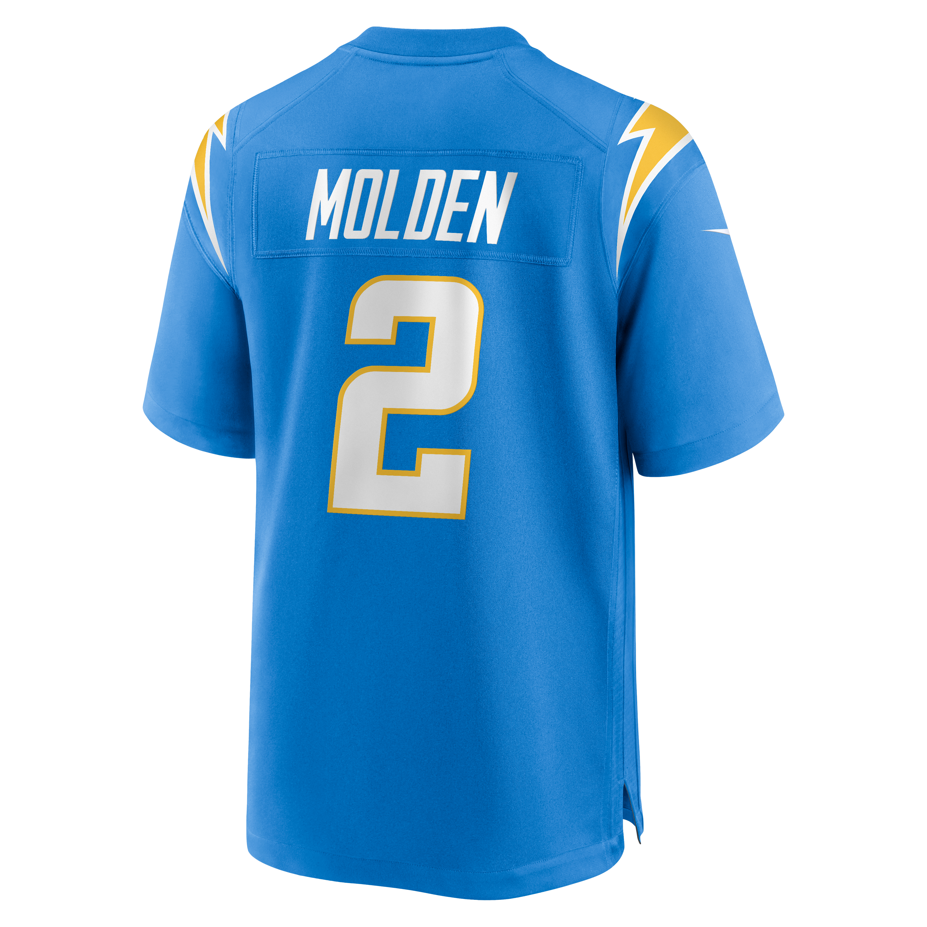Elijah Molden Los Angeles Chargers Game Jersey Powder Blue NFL Football Fan Wear