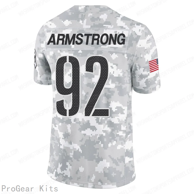 Dorance Armstrong Washington Commanders Jersey No.92 Camo NFL Football Fan Wear Dorance Armstrong