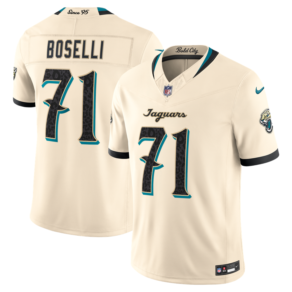 Tony Boselli Jacksonville Jaguars Game Jersey NFL Football Fan Wear Tony Boselli