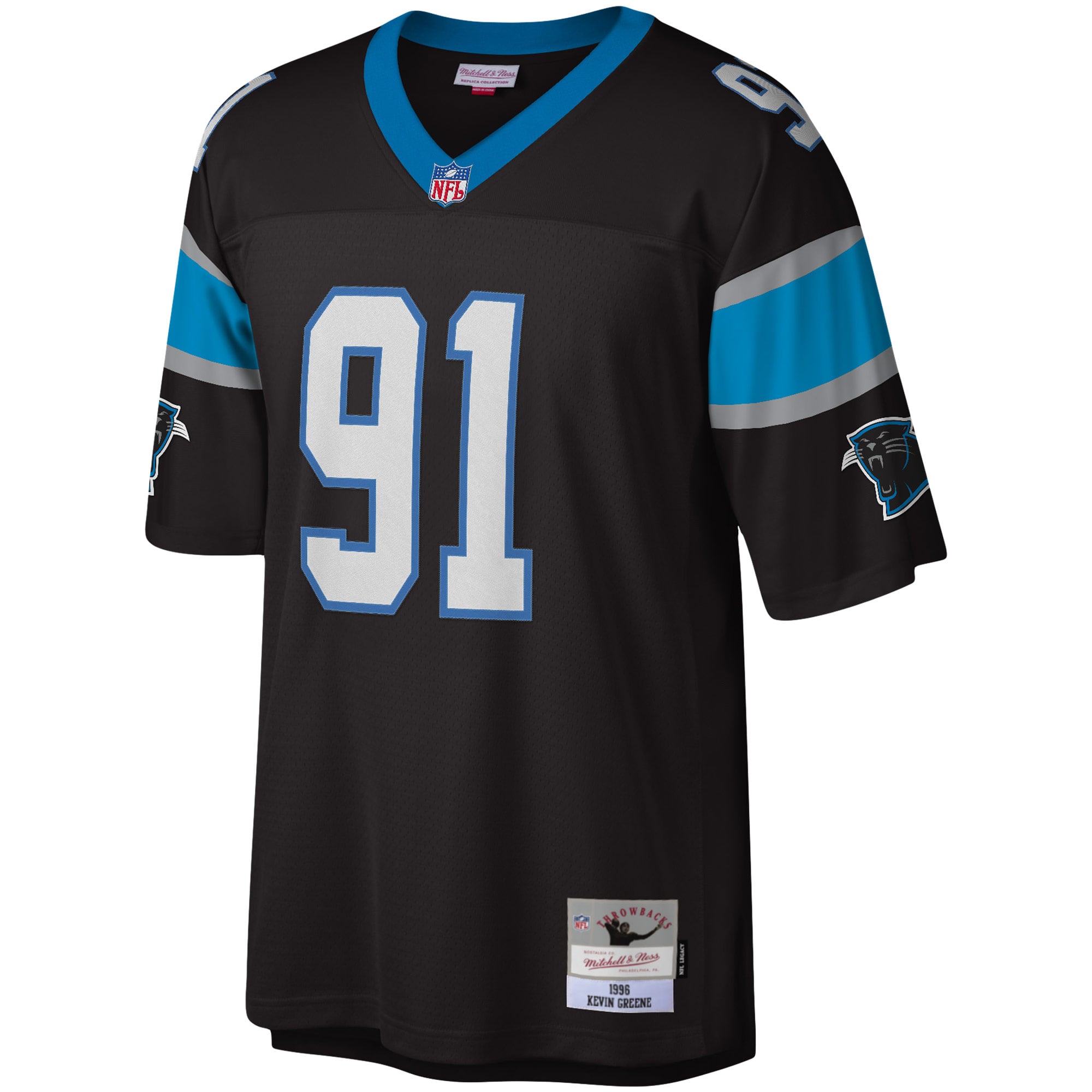 Kevin Greene Carolina Panthers Replica Jersey Black NFL Football Fan Wear