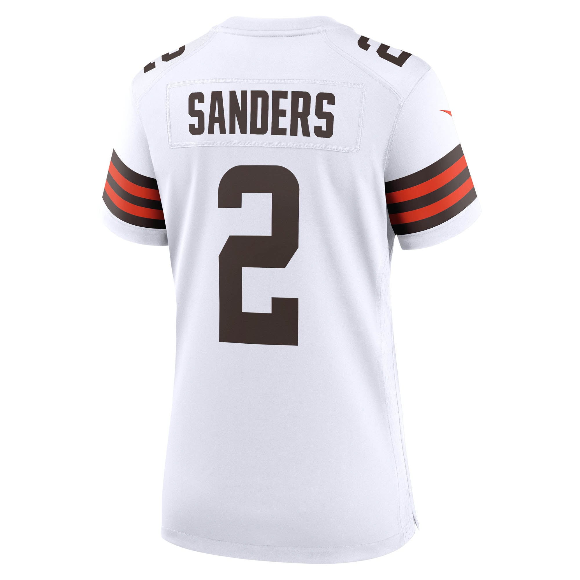Shedeur Sanders Cleveland Browns Game Jersey White NFL Football Fan Wear