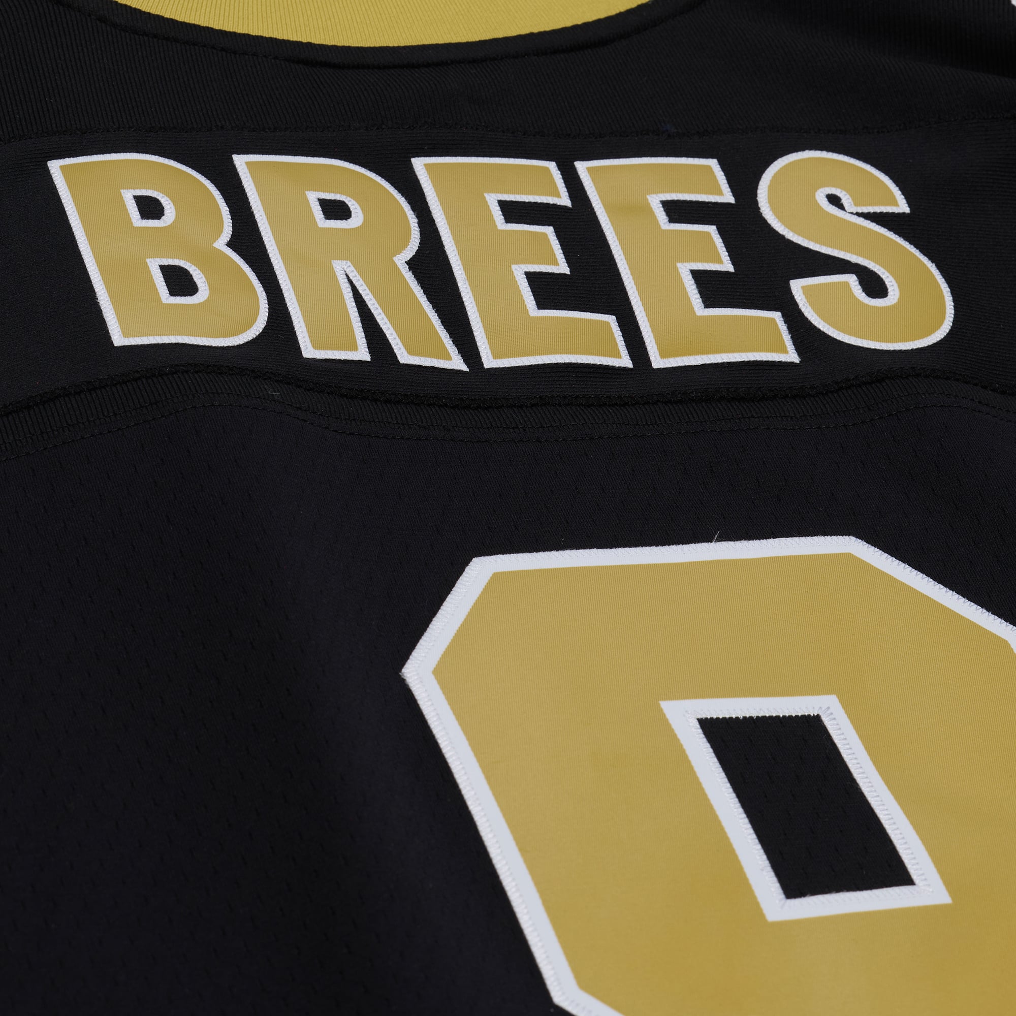 Big Tall Retired New Orleans Saints Player Jersey Black NFL Football Fan Wear