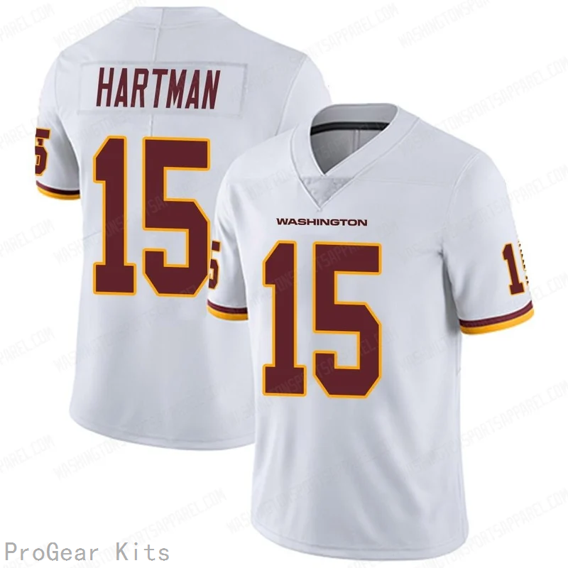 Sam Hartman Washington Commanders Jersey No.15 White NFL Football Fan Wear