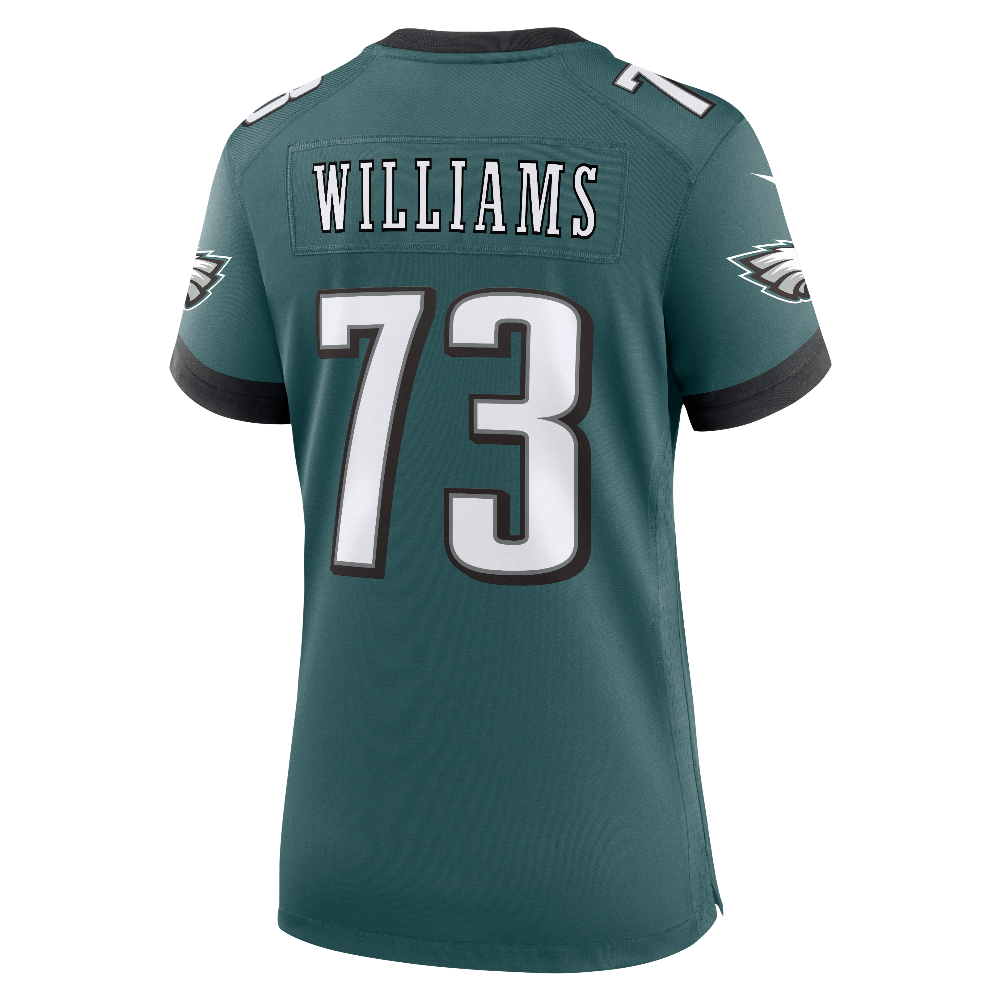 Cameron Williams Philadelphia Eagles Game Jersey Midnight NFL Football Fan Wear