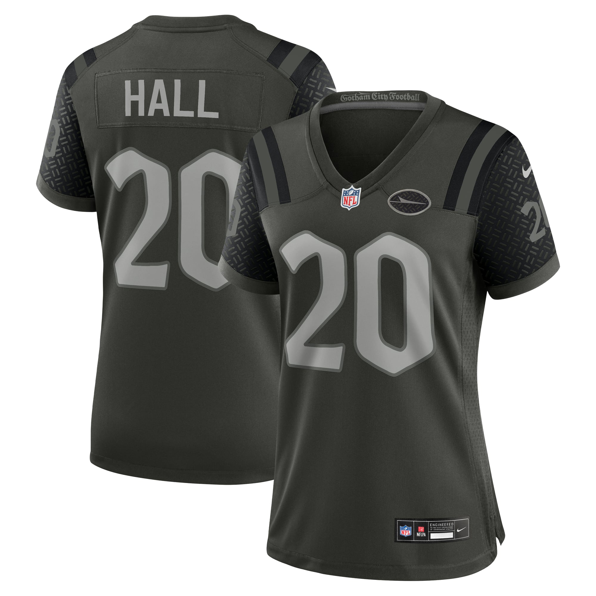 Breece Hall New York Jets Game Jersey Green NFL Football Fan Wear
