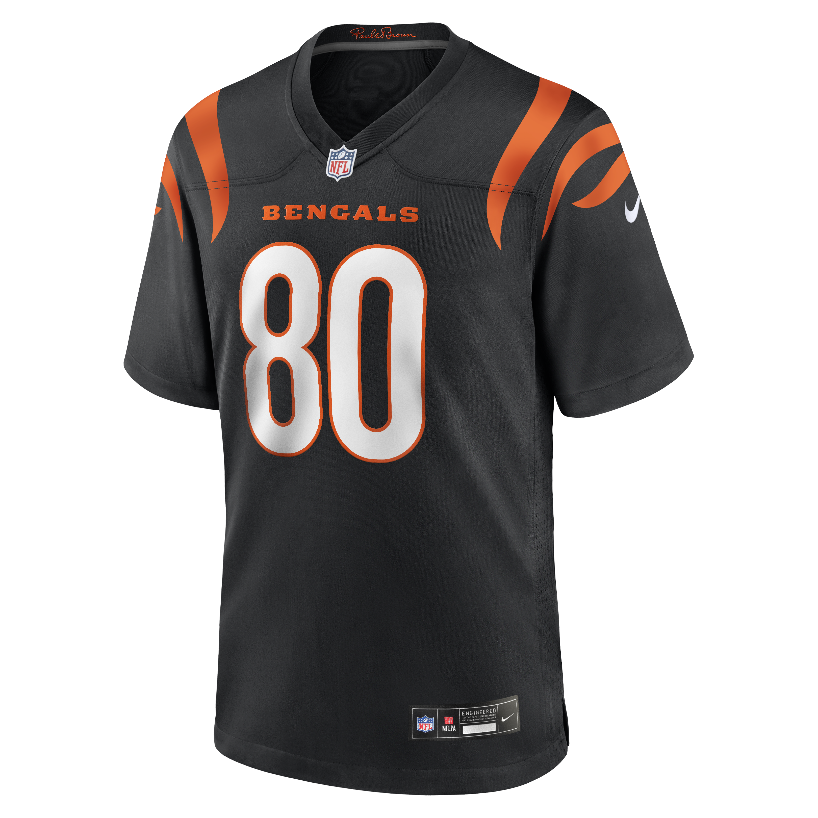 Andrei Iosivas Cincinnati Bengals Game Jersey Black NFL Football Fan Wear
