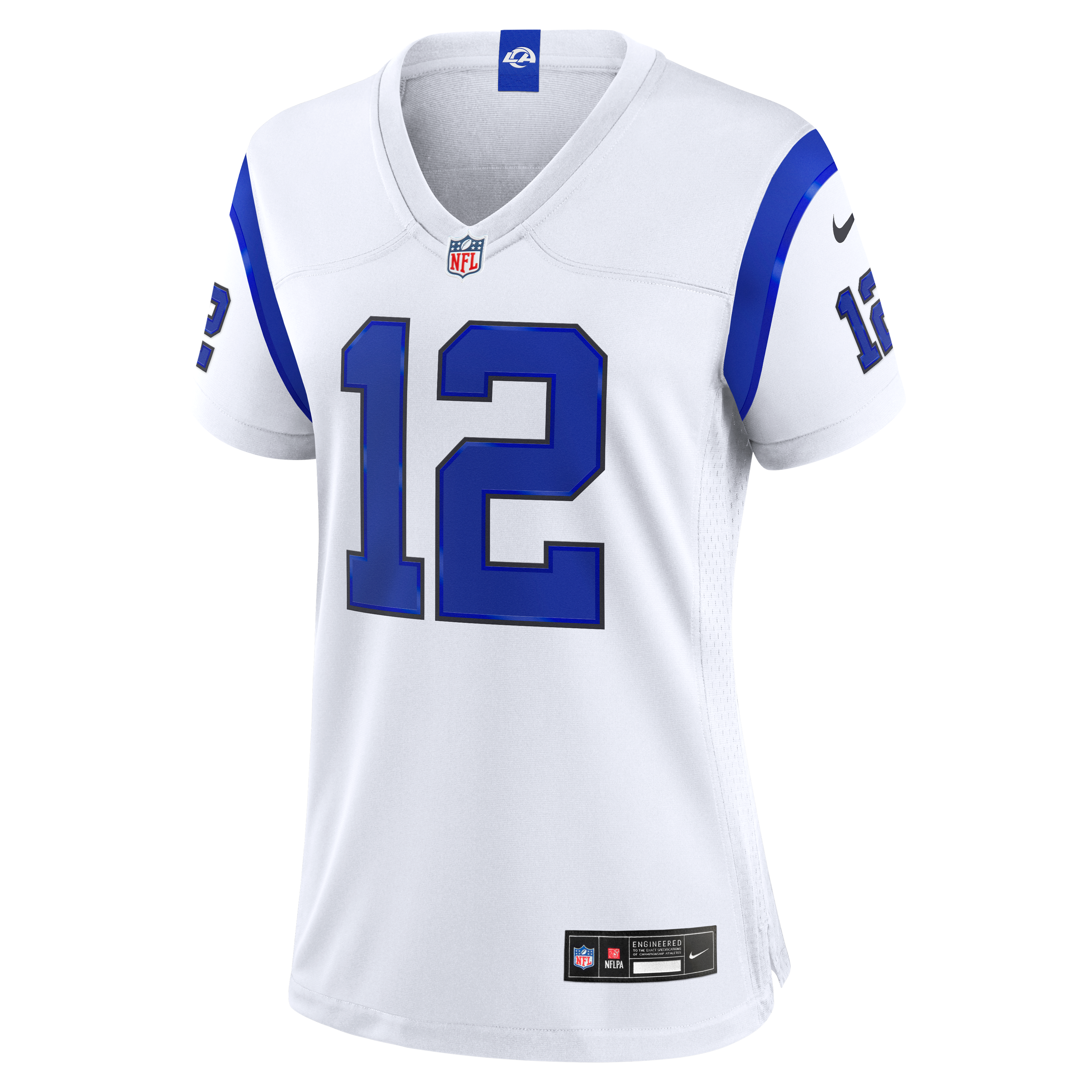 Puka Nacua Fearsome Los Angeles Rams Game Jersey White NFL Football Fan Wear Puka Nacua Fearsome