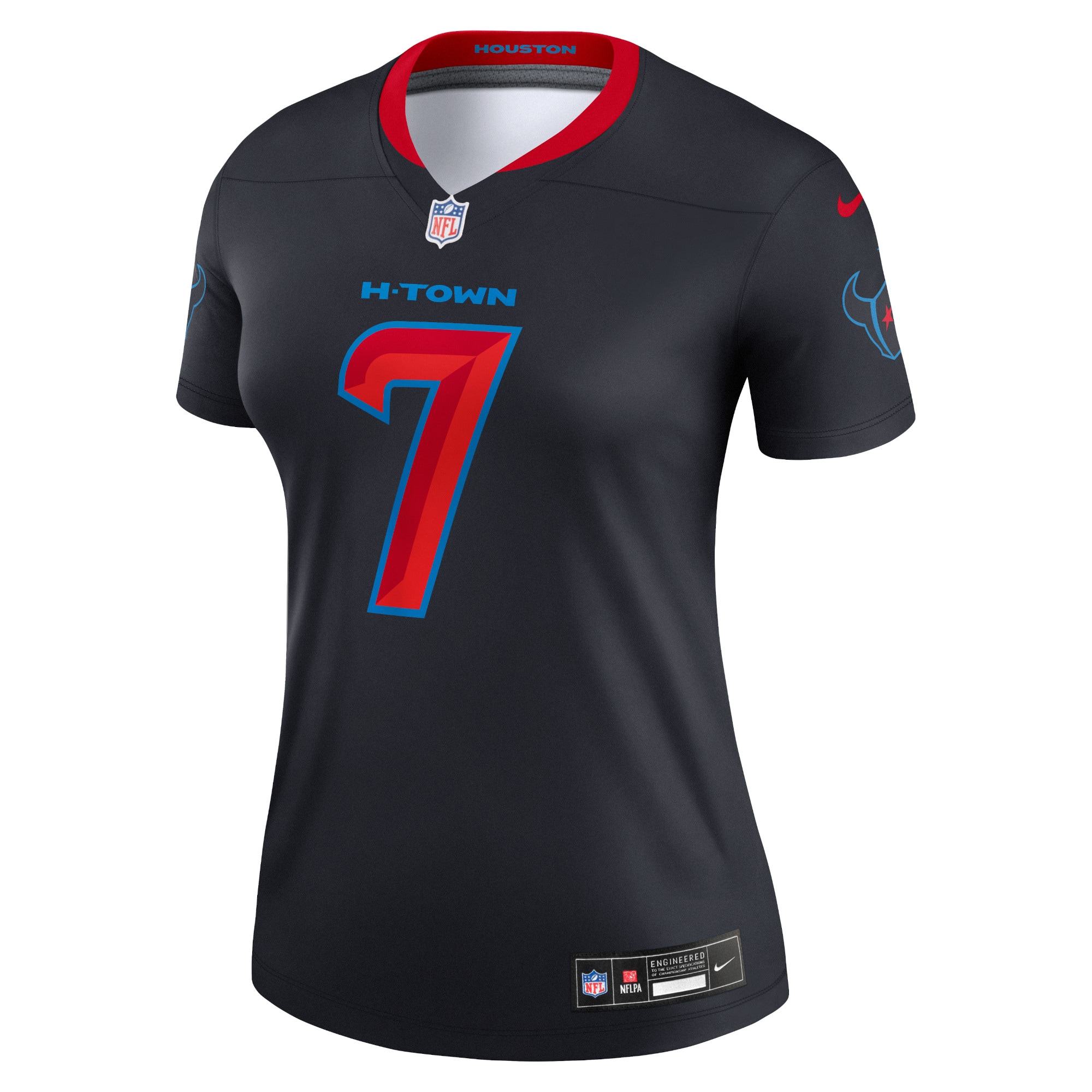 CJ Performance Houston Texans Player Jersey No.7 Navy NFL Football Fan Wear CJ Performance