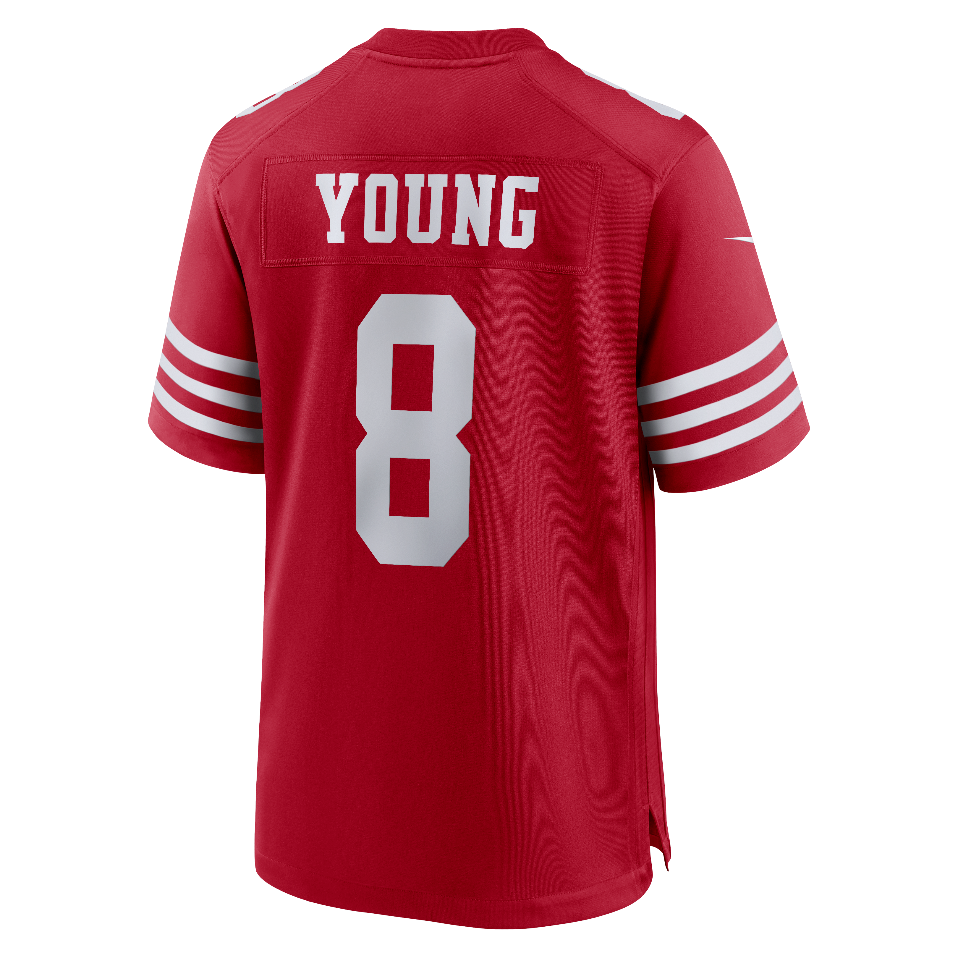 Steve Young Retired San Francisco 49ers Game Jersey Scarlet NFL Football Fan Wear Steve Young Retired