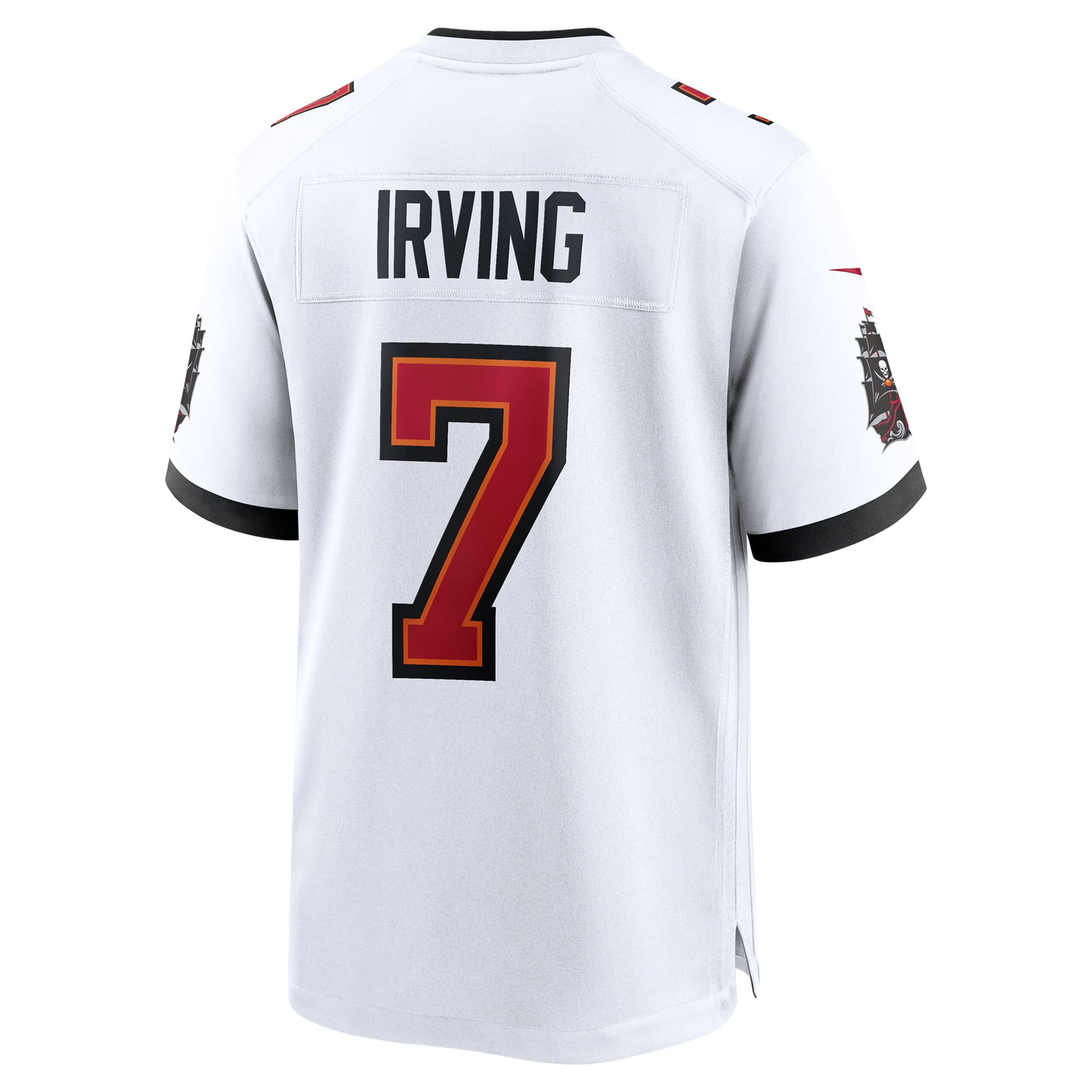Bucky Irving Tampa Bay Buccaneers Game Jersey White NFL Football Fan Wear Bucky Irving