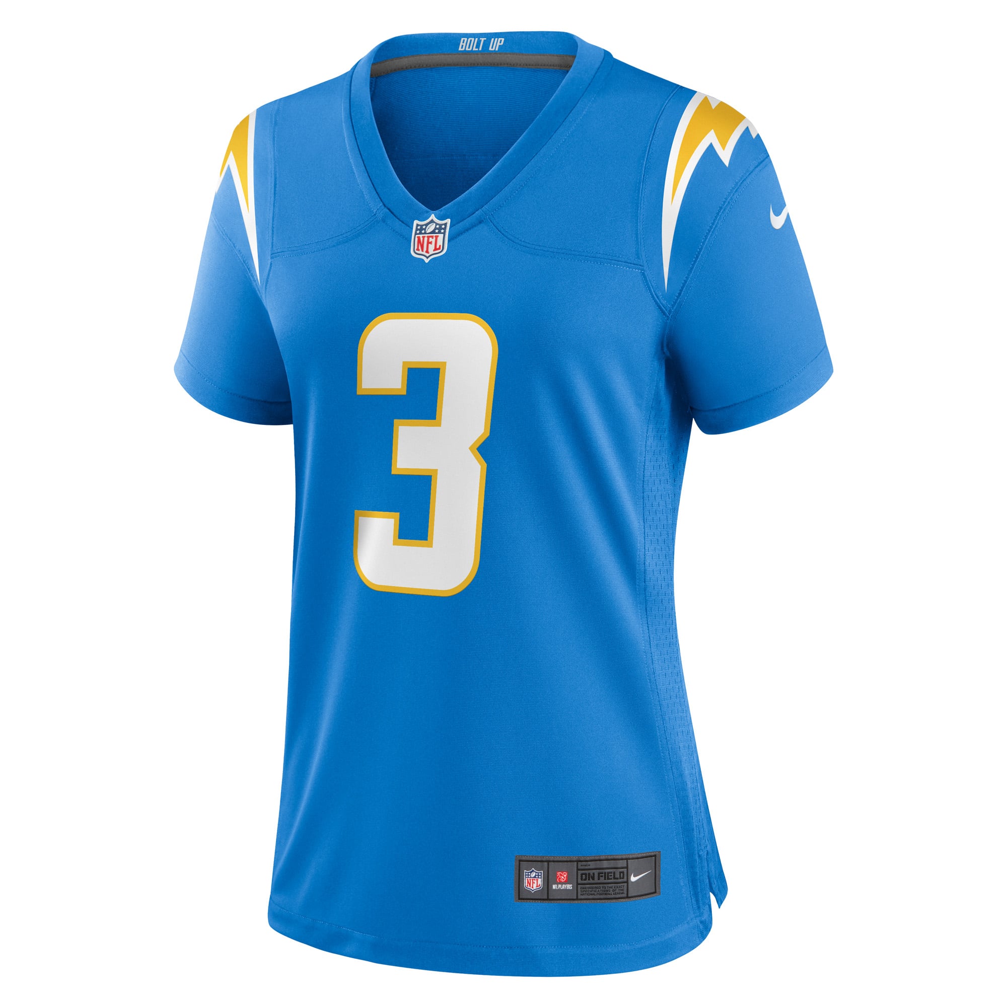 Derwin James Jr Los Angeles Chargers Game Jersey White NFL Football Fan Wear