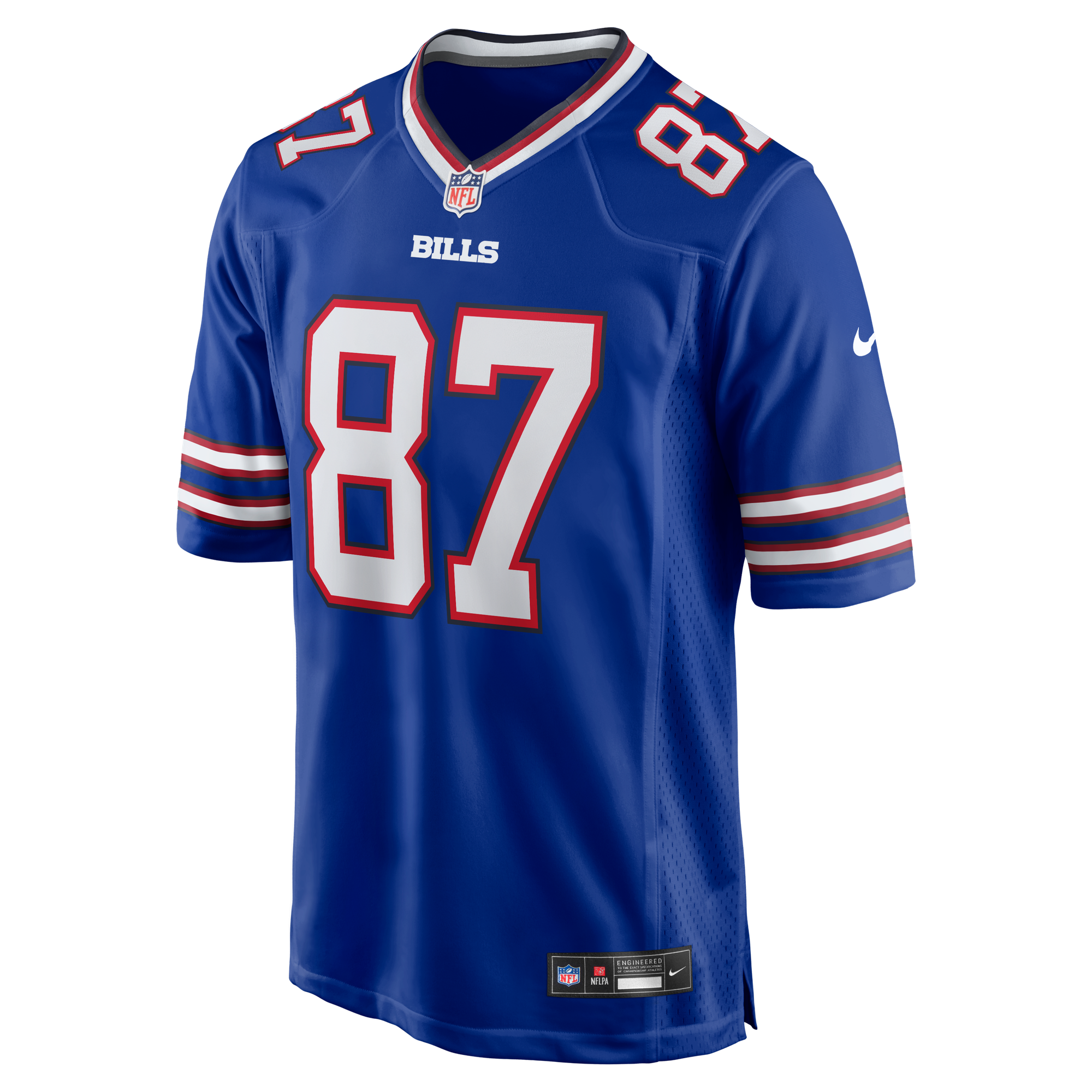 Dante Pettis Buffalo Bills Game Jersey Royal NFL Football Fan Wear Dante Pettis