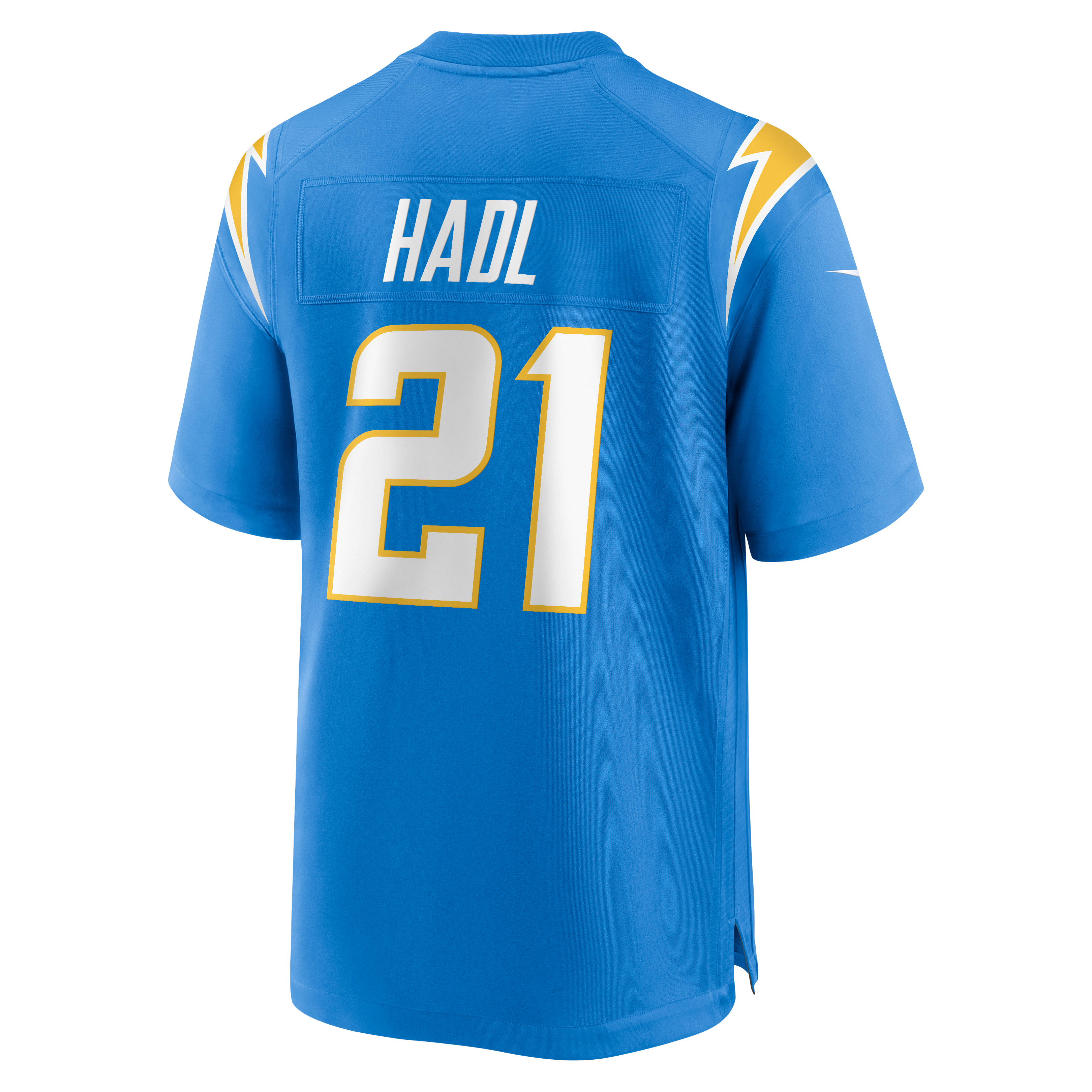 John Hadl Retired Los Angeles Chargers Player Jersey Powder Blue NFL Football Fan Wear