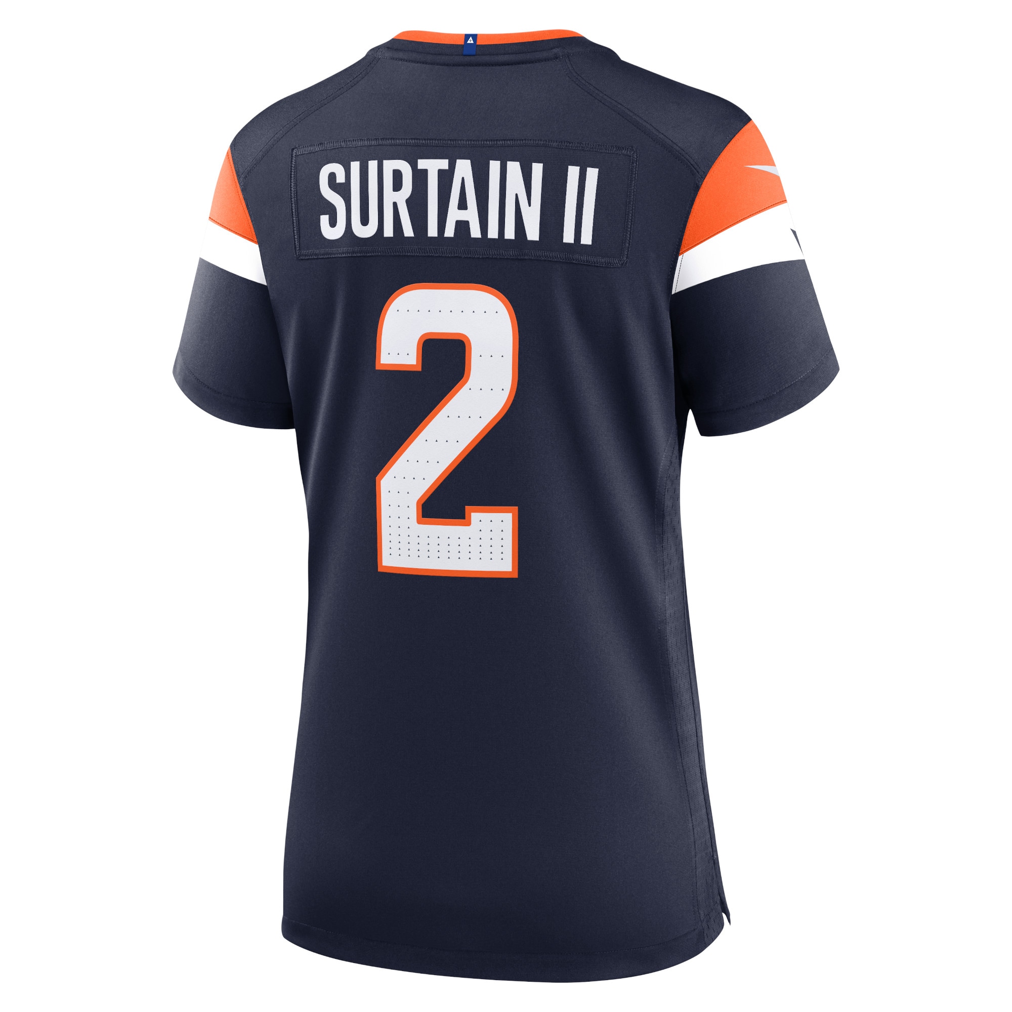 Patrick Surtain Denver Broncos Game Jersey Navy NFL Football Fan Wear