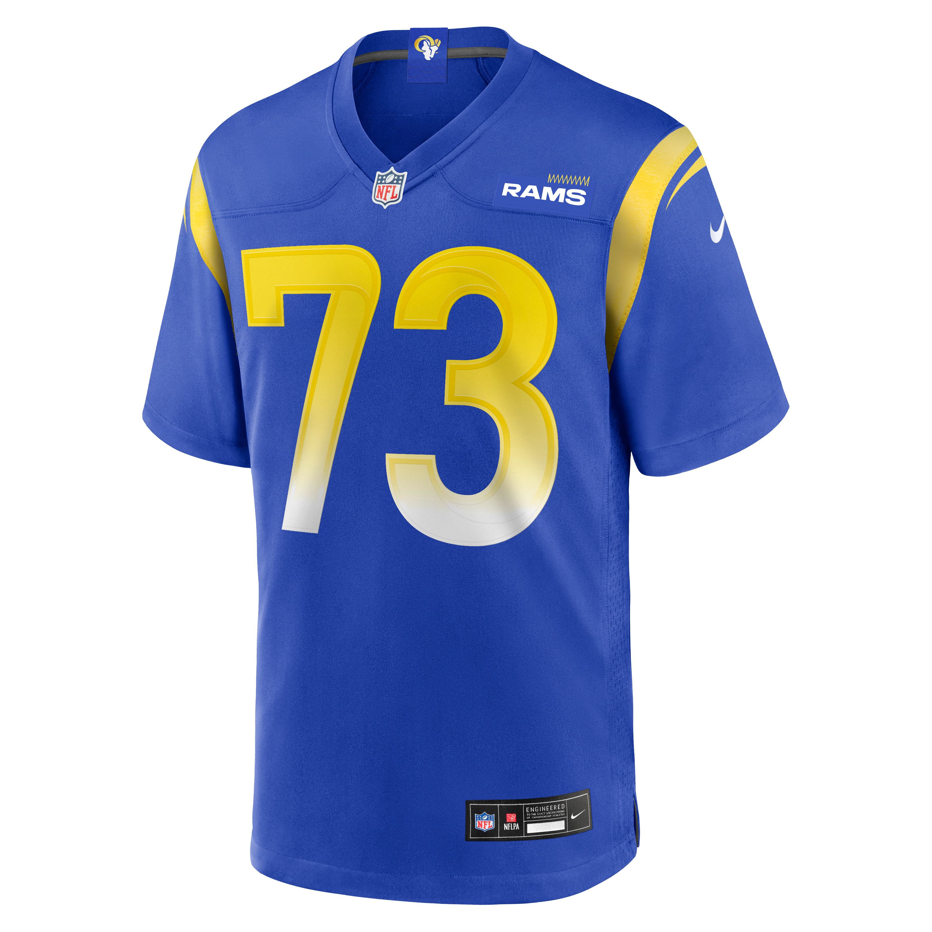 Steve Avila Los Angeles Rams Game Jersey Royal NFL Football Fan Wear