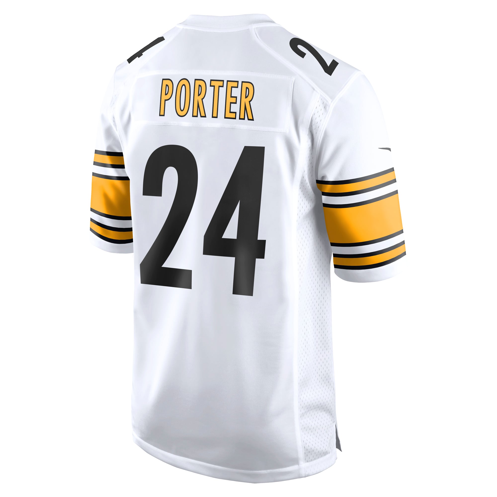 Pittsburgh Steelers Game Jersey White NFL Football Fan Wear Custom Number